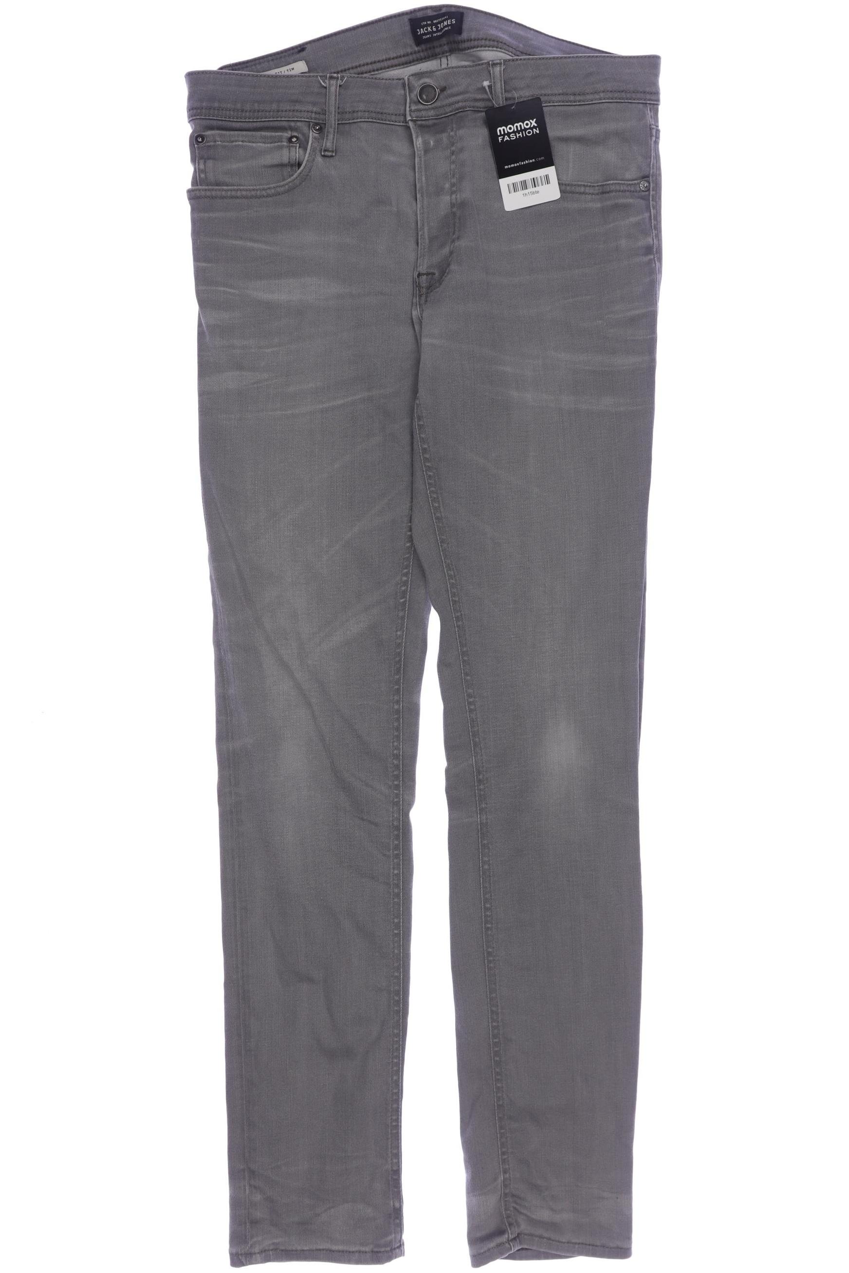 

Jack & Jones Herren Jeans, grau, Gr. 33