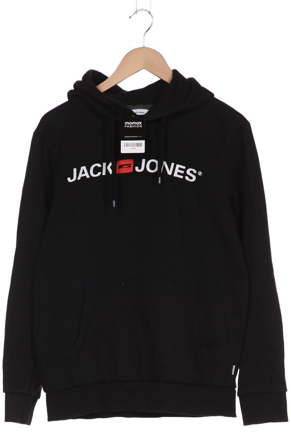 

JACK & JONES Herren Kapuzenpullover, schwarz