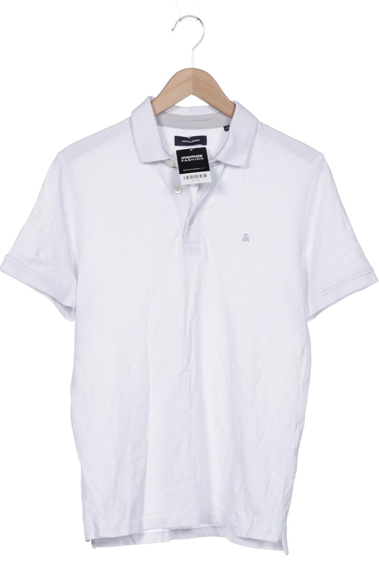 

Jack & Jones Herren Poloshirt, weiß, Gr. 48