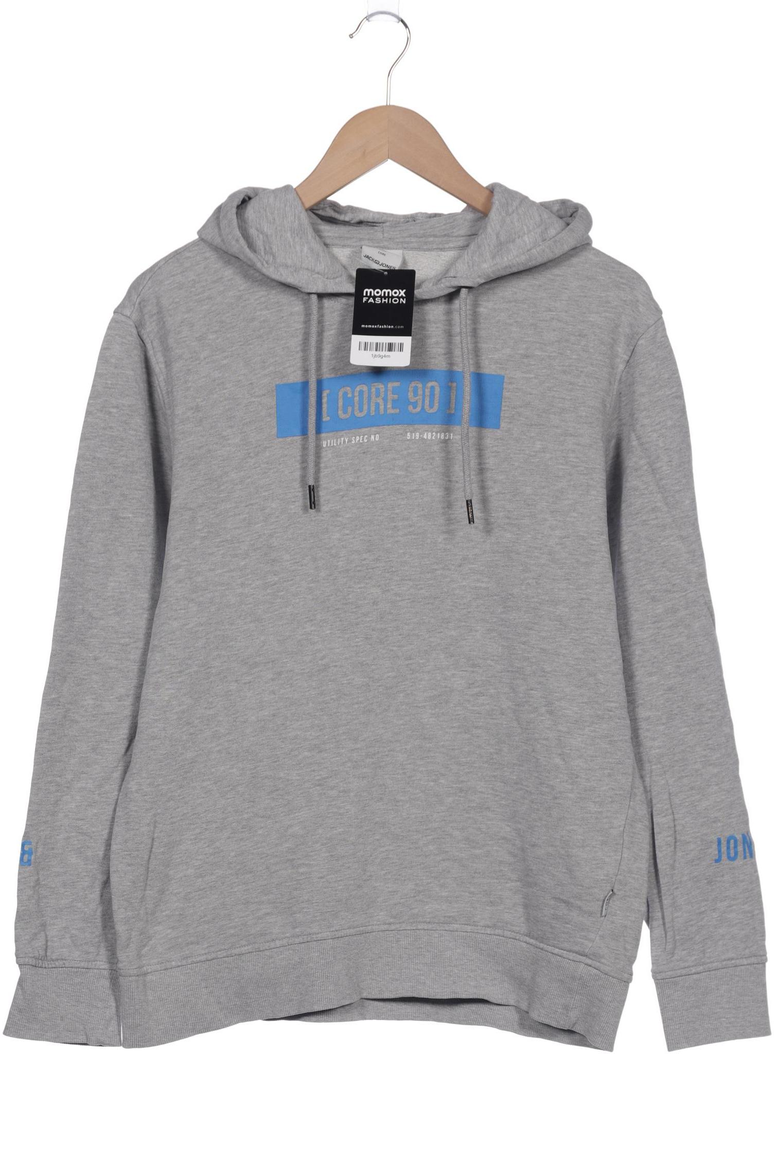 

JACK & JONES Herren Kapuzenpullover, grau