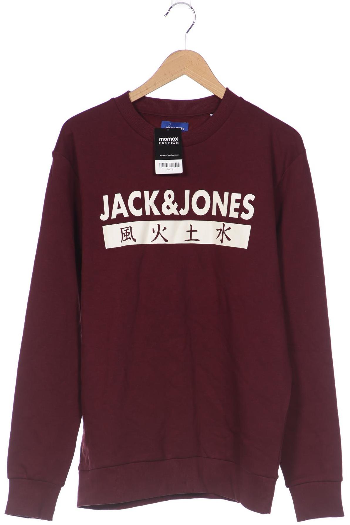 

JACK & JONES Herren Sweatshirt, bordeaux