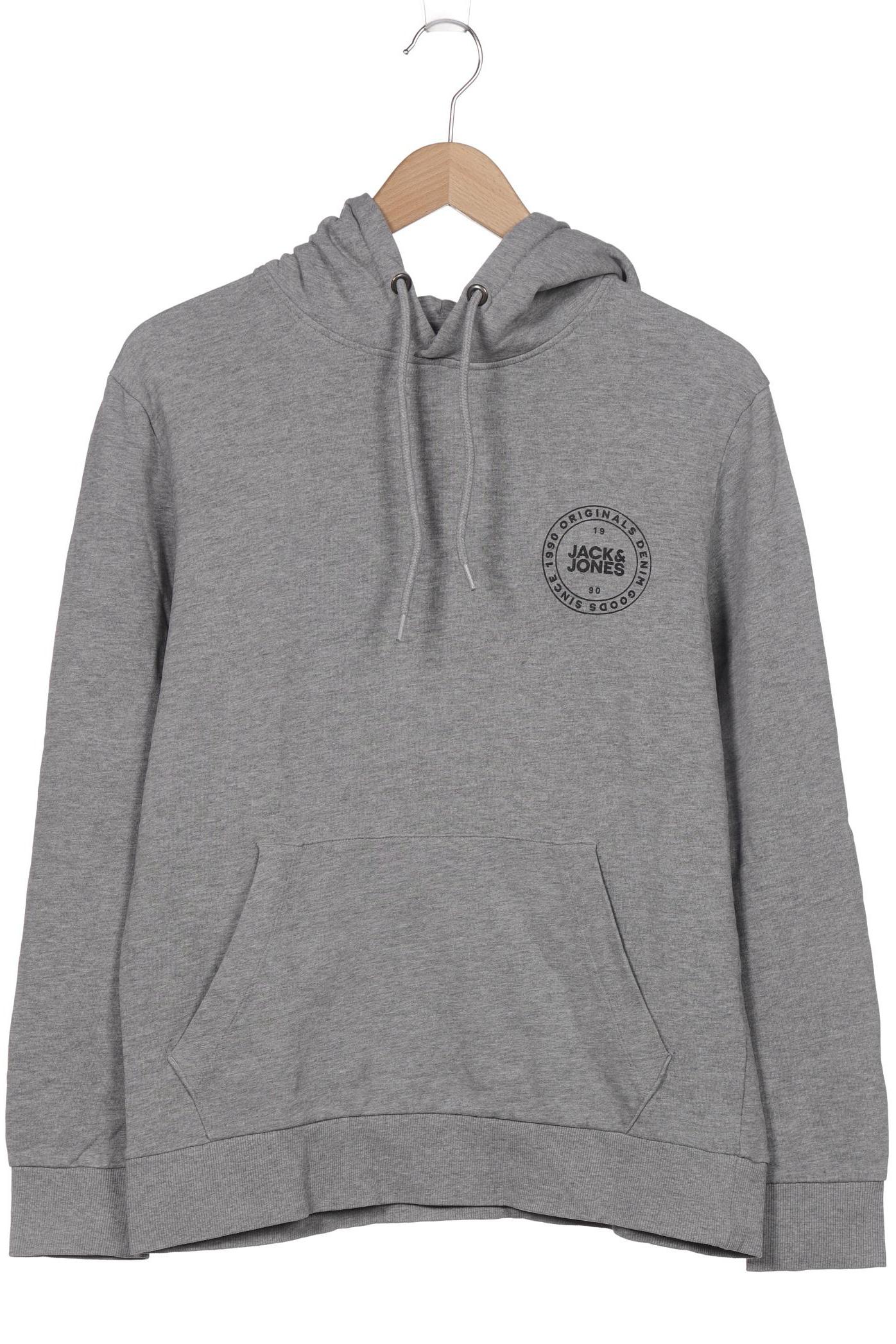 

JACK & JONES Herren Kapuzenpullover, grau