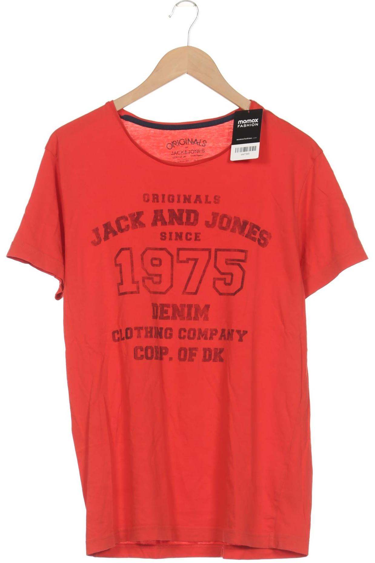 

Jack & Jones Herren T-Shirt, rot, Gr. 54