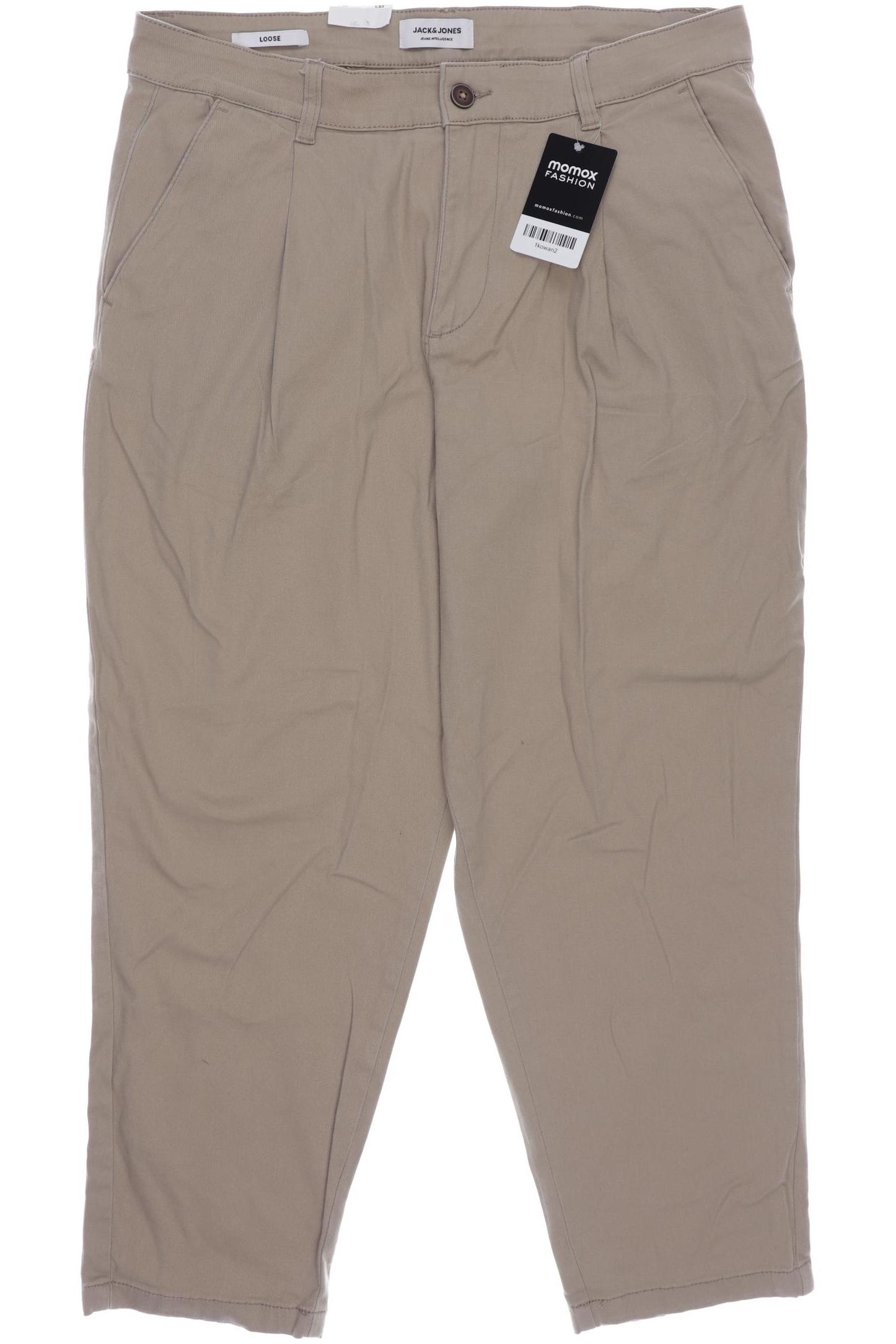 

JACK & JONES Herren Stoffhose, beige