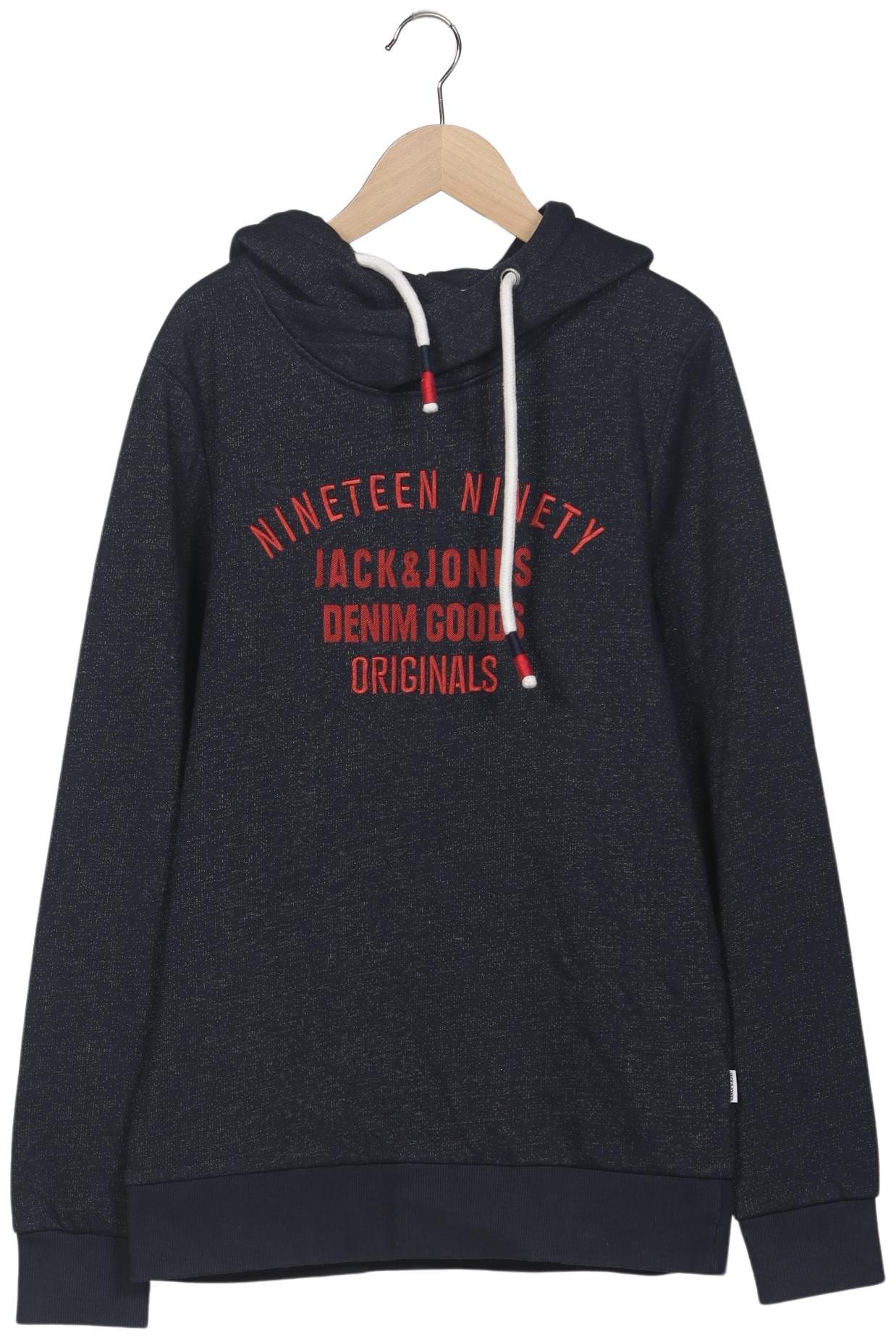 

Jack & Jones Herren Kapuzenpullover, marineblau, Gr. 48