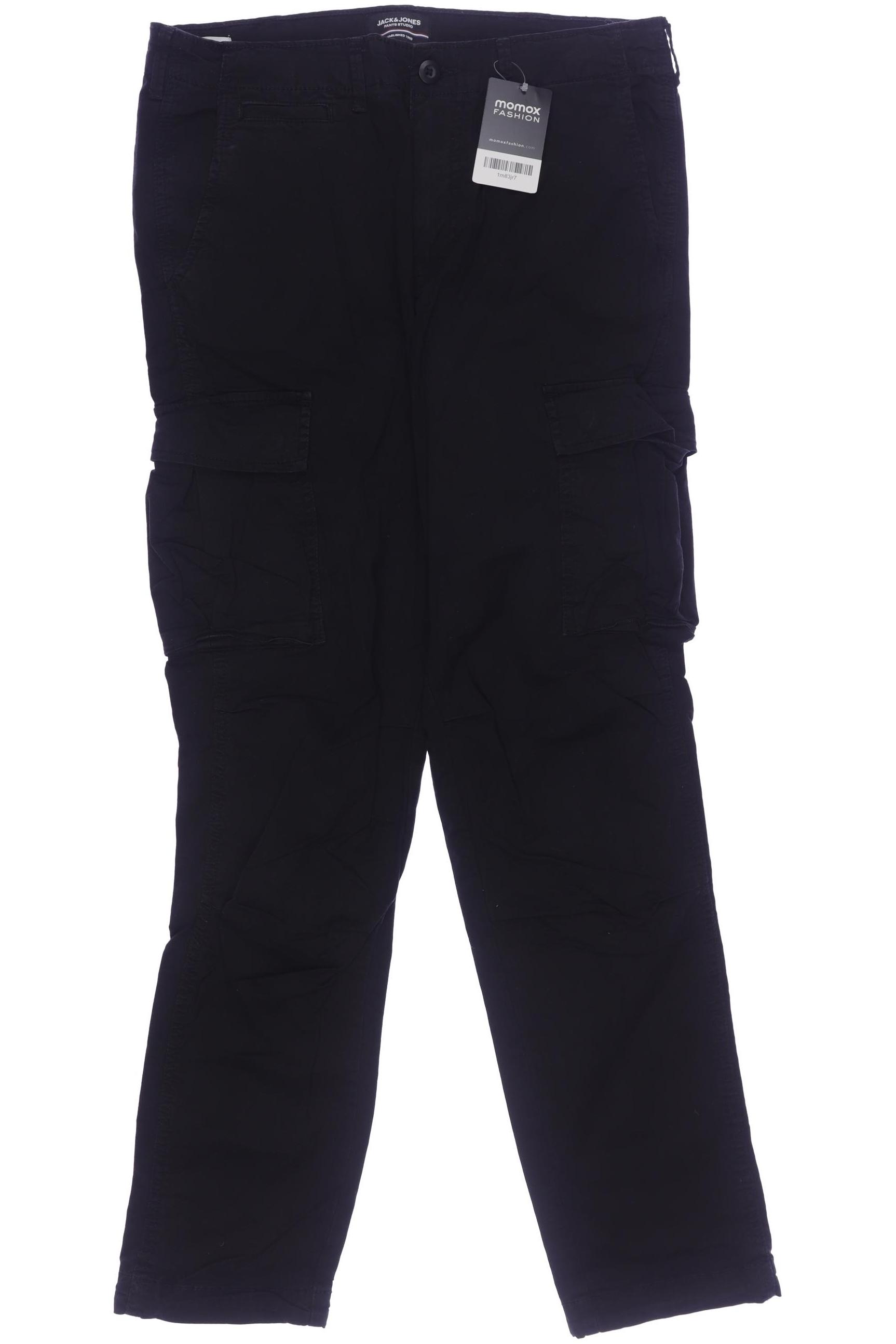 Thumbnail - Jack &amp; Jones Herren Stoffhose, schwarz, Gr. 31