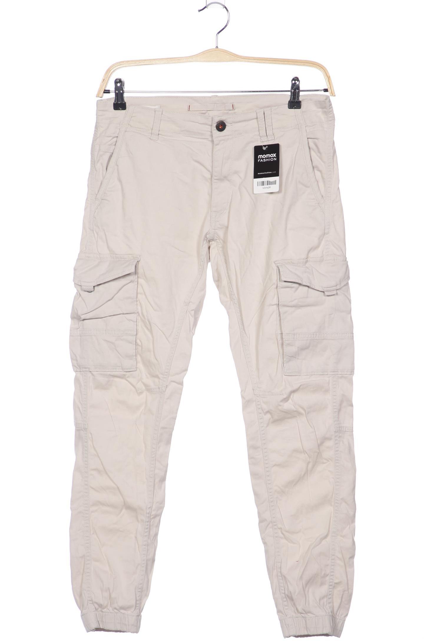 

Jack & Jones Herren Stoffhose, cremeweiß, Gr. 33