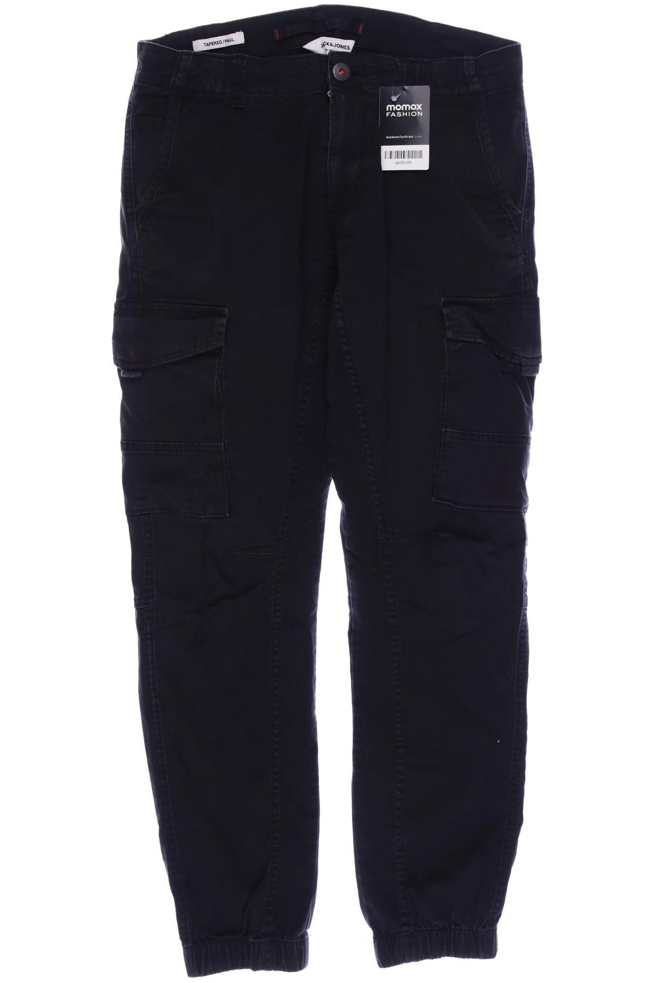 

JACK & JONES Herren Stoffhose, schwarz