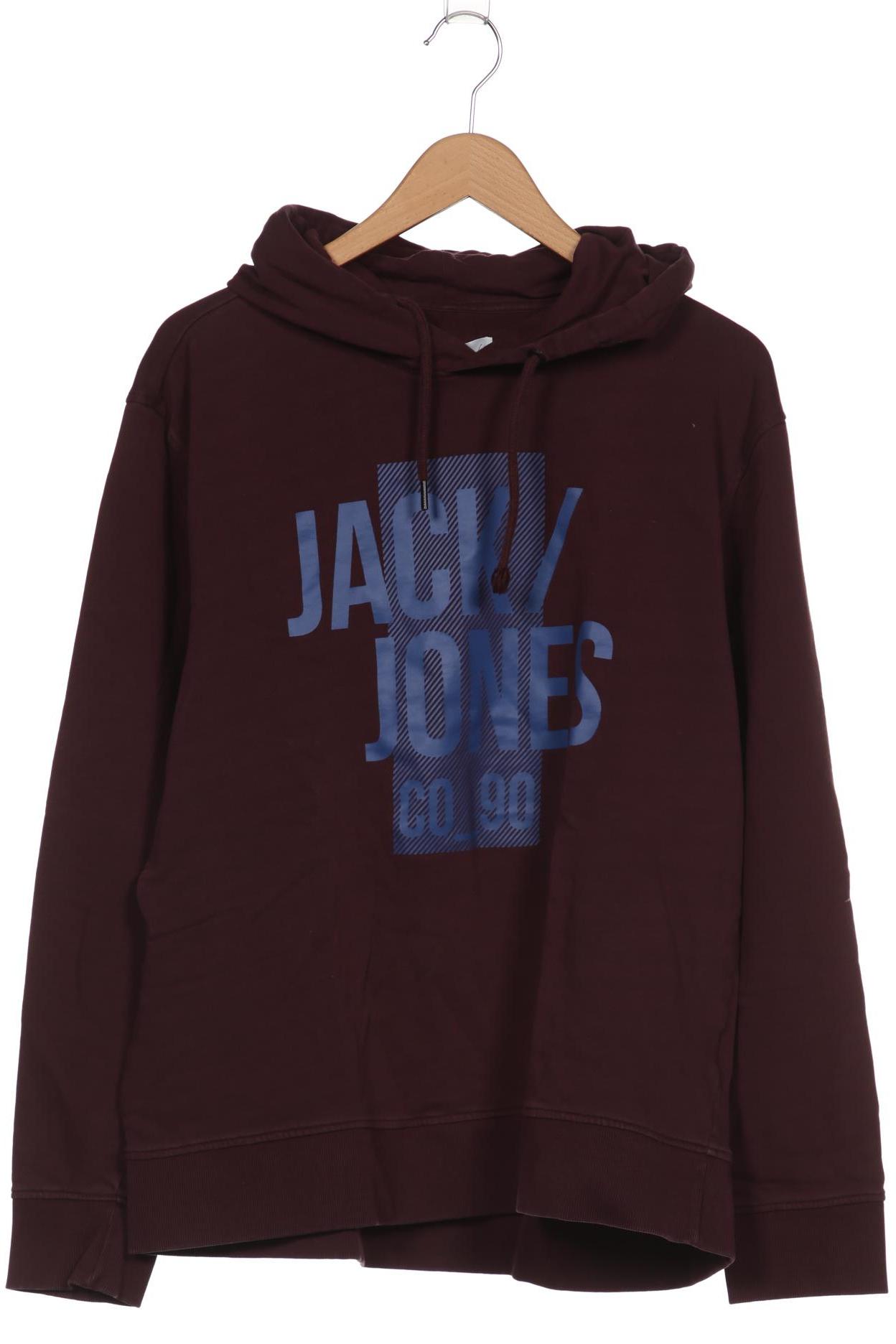 

JACK & JONES Herren Kapuzenpullover, bordeaux