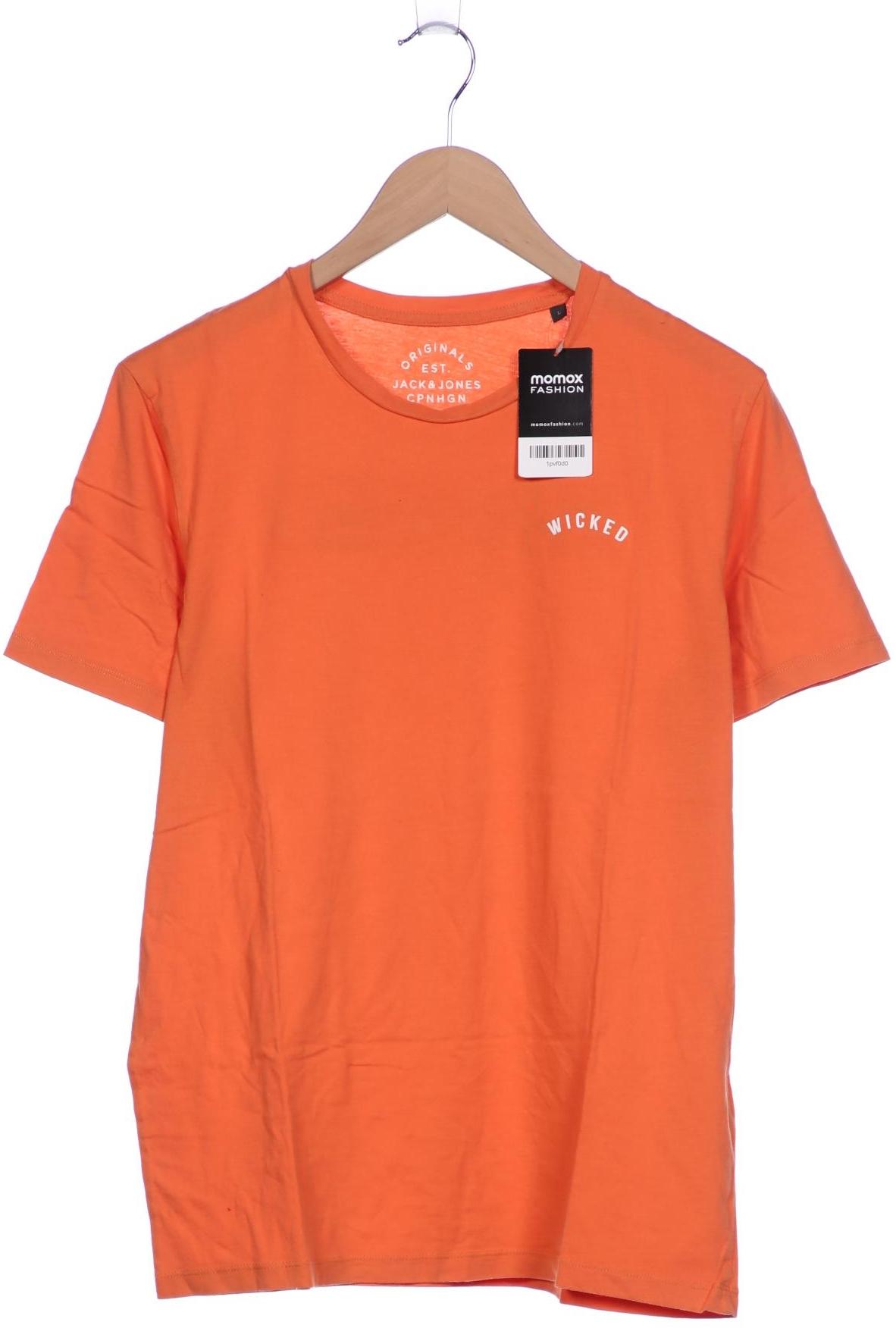 

Jack & Jones Herren T-Shirt, orange, Gr. 52