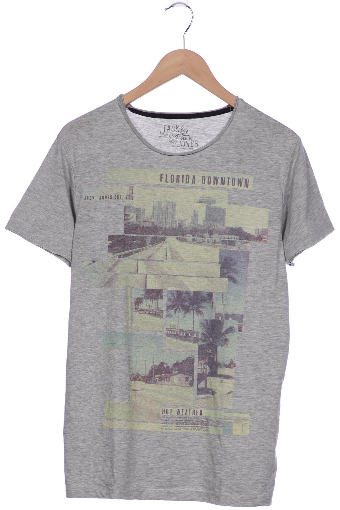 

Jack & Jones Herren T-Shirt, grau, Gr. 52