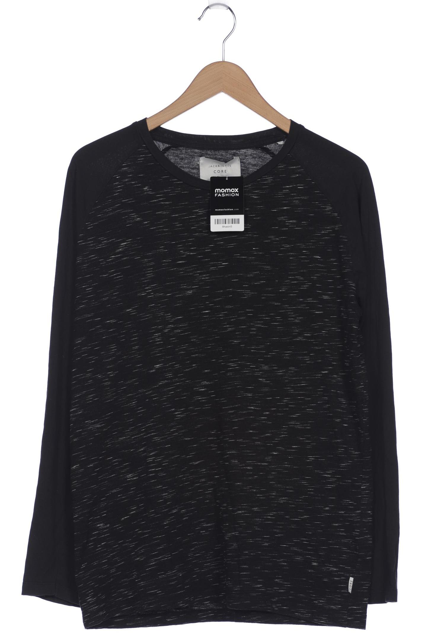 

Jack & Jones Herren Langarmshirt, schwarz, Gr. 52