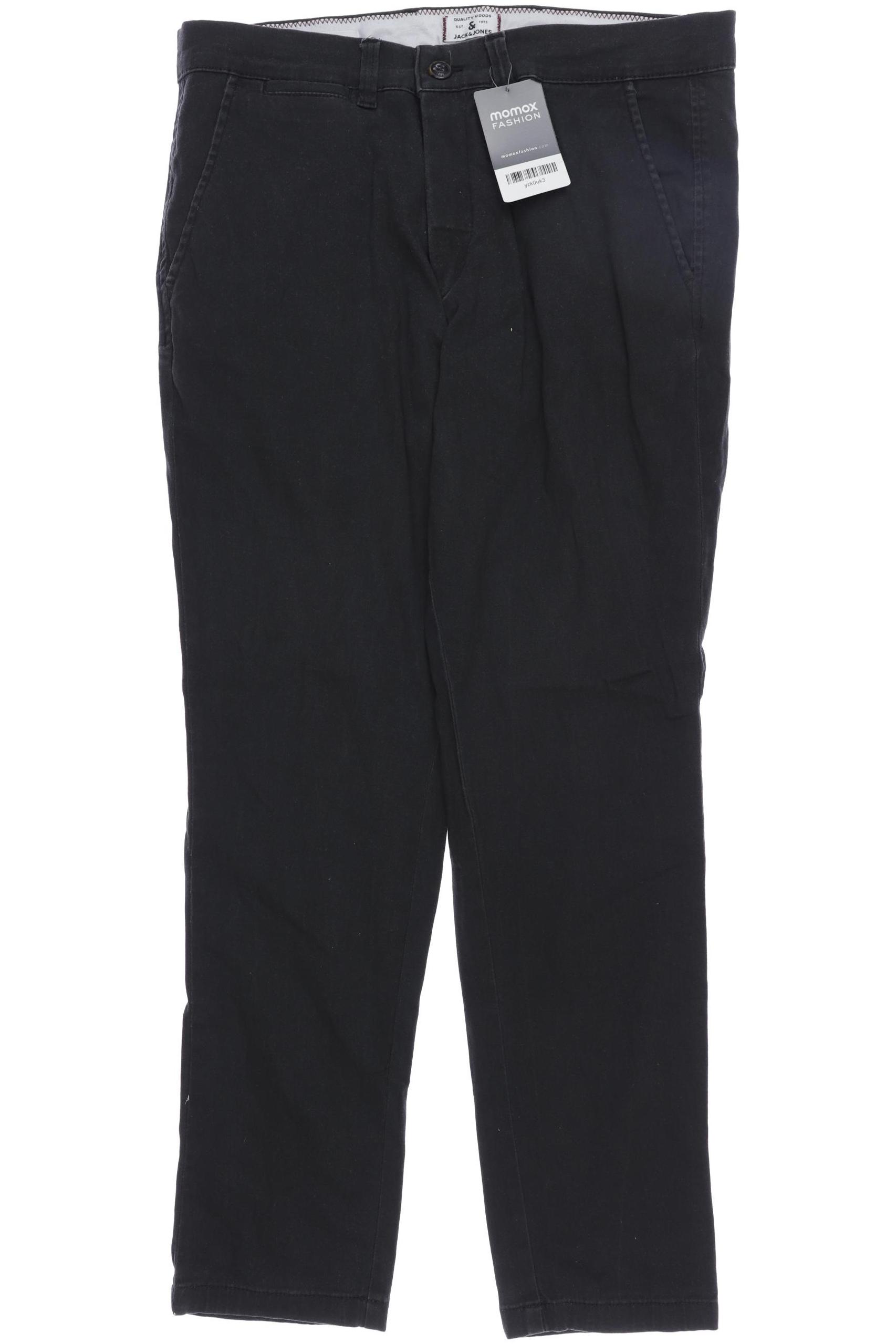 

Jack & Jones Herren Stoffhose, schwarz, Gr. 32