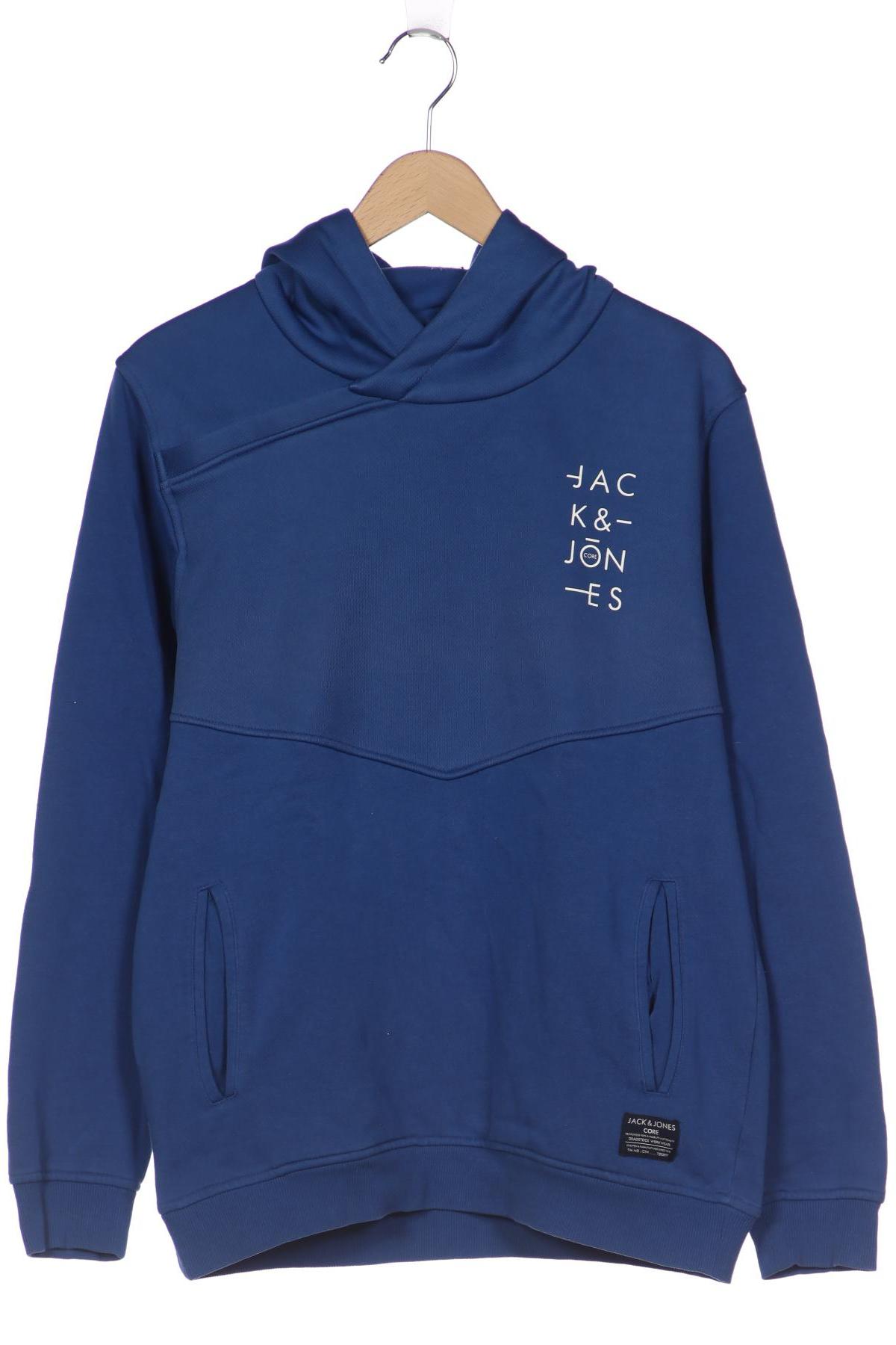 

Jack & Jones Herren Kapuzenpullover, blau, Gr. 52