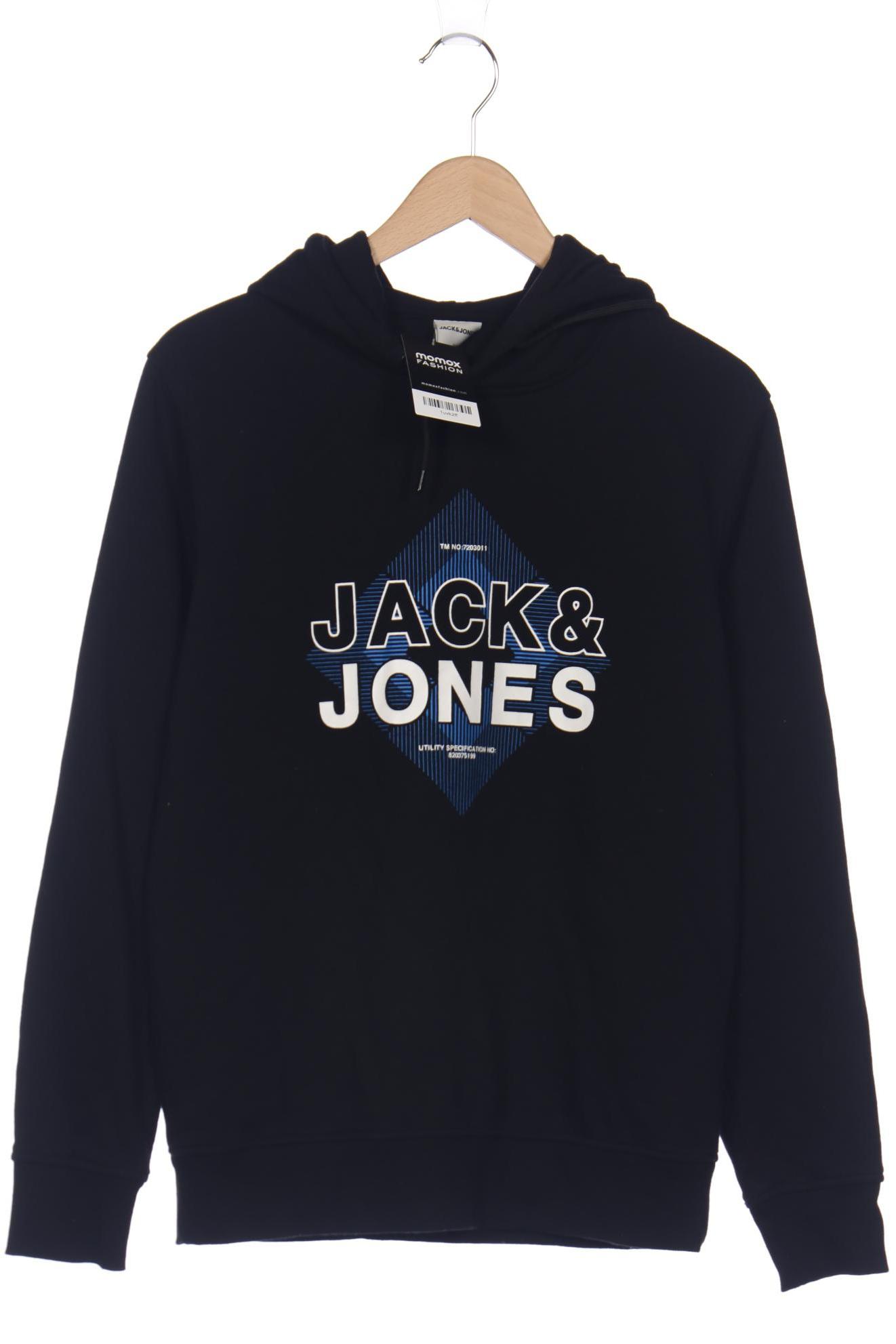 

JACK & JONES Herren Kapuzenpullover, schwarz