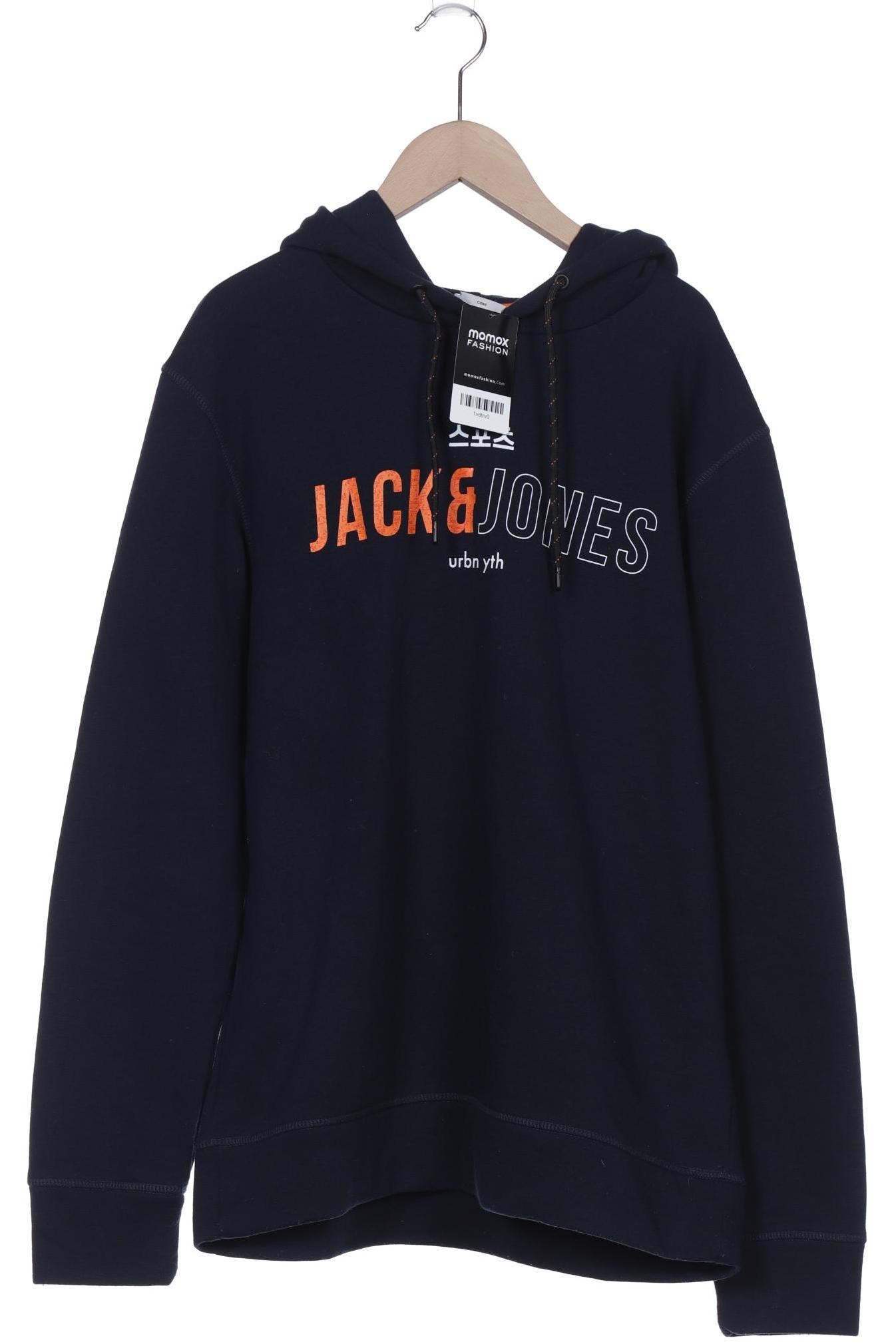 

Jack & Jones Herren Kapuzenpullover, marineblau, Gr. 52