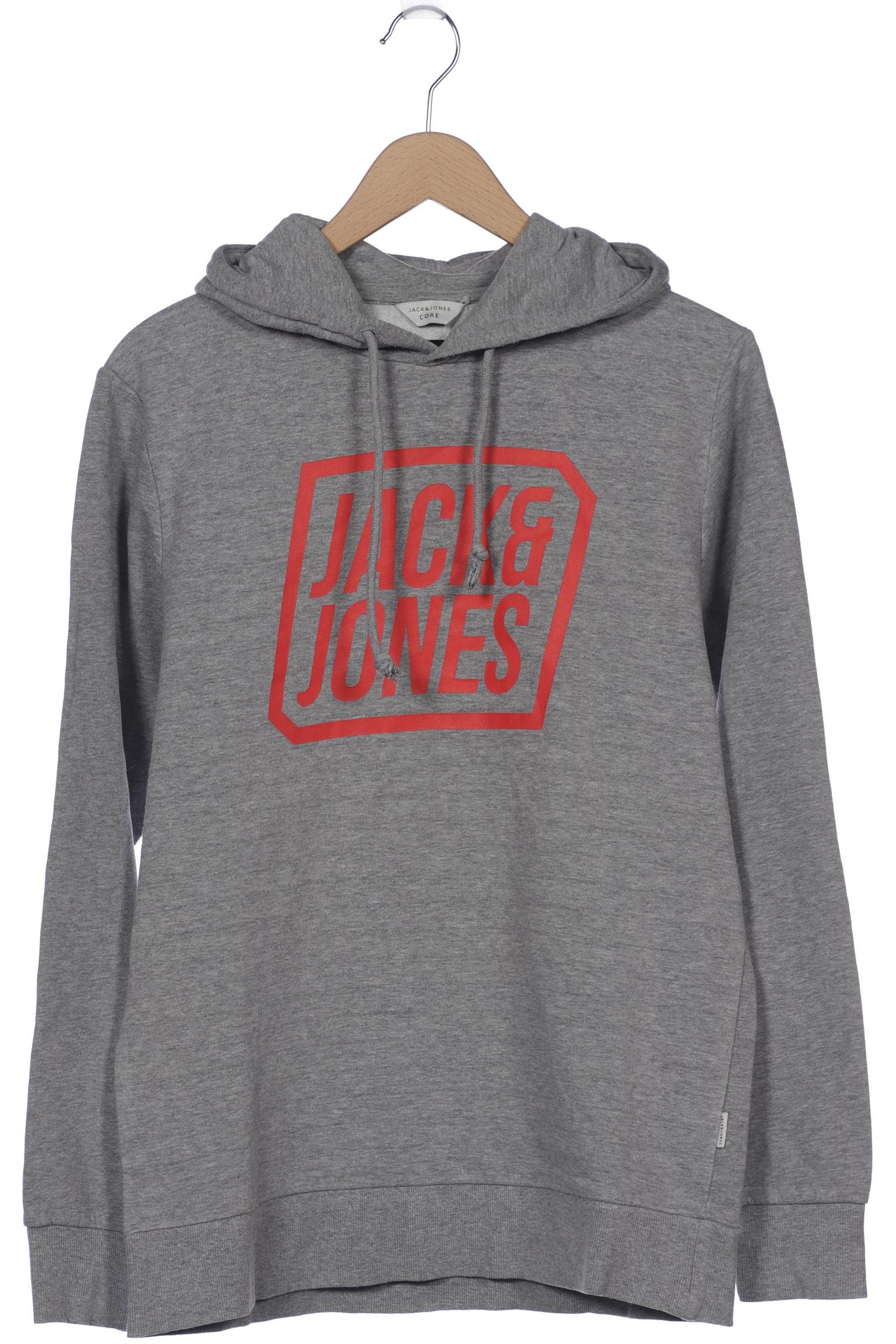 

Jack & Jones Herren Kapuzenpullover, grau, Gr. 52