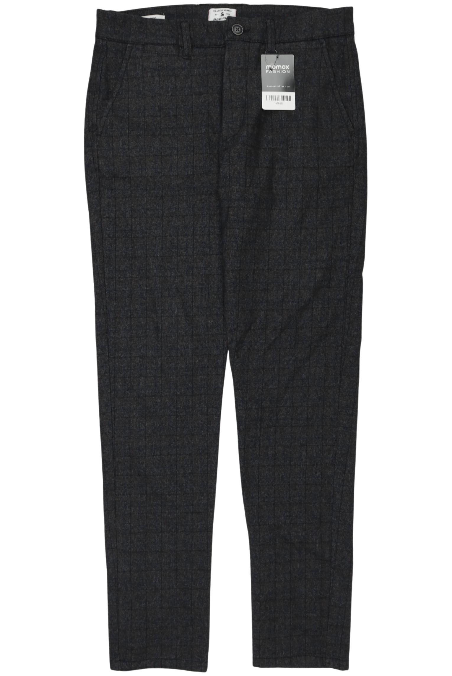 

Jack & Jones Herren Stoffhose, schwarz, Gr. 30