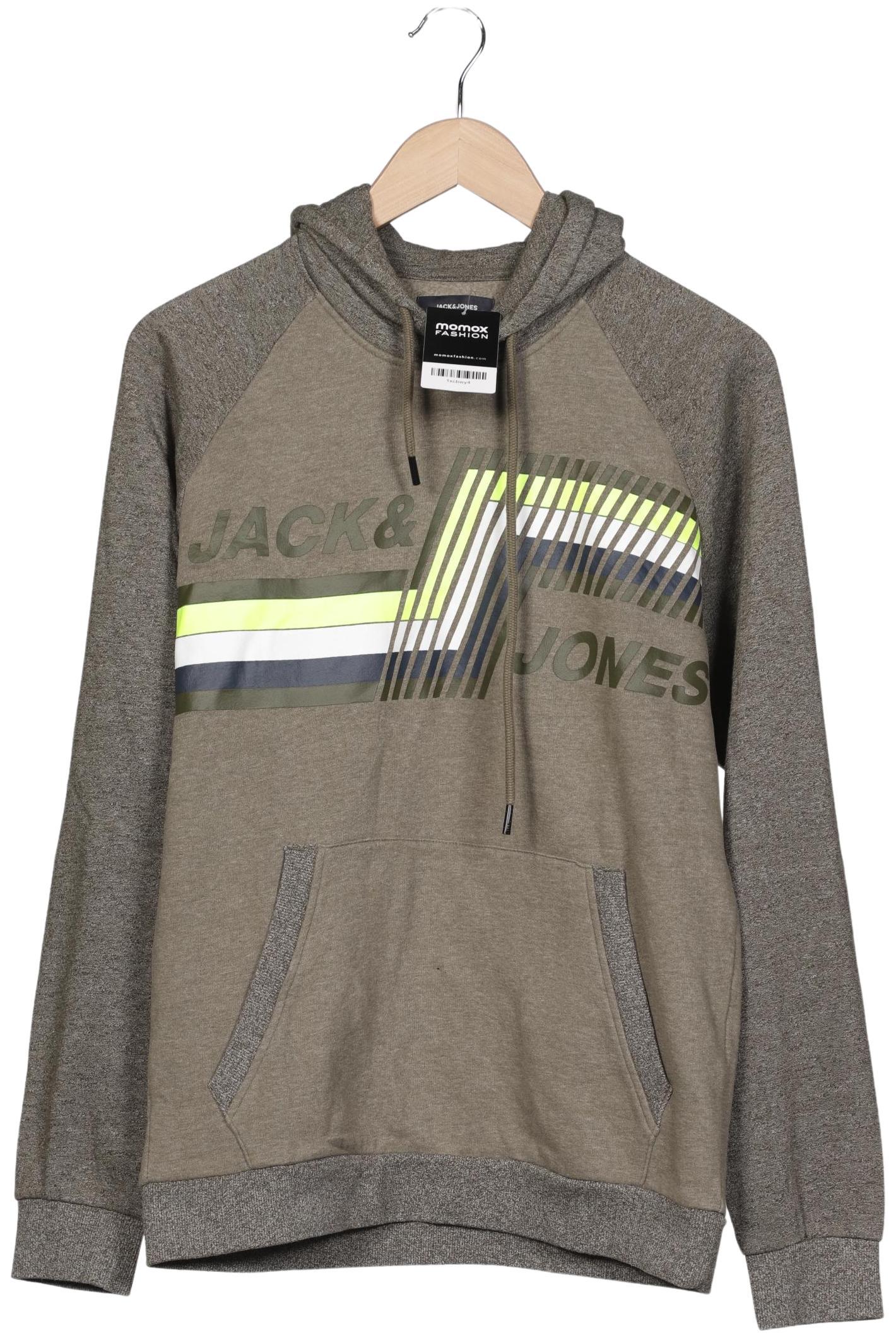 

Jack & Jones Herren Kapuzenpullover, grau, Gr. 48