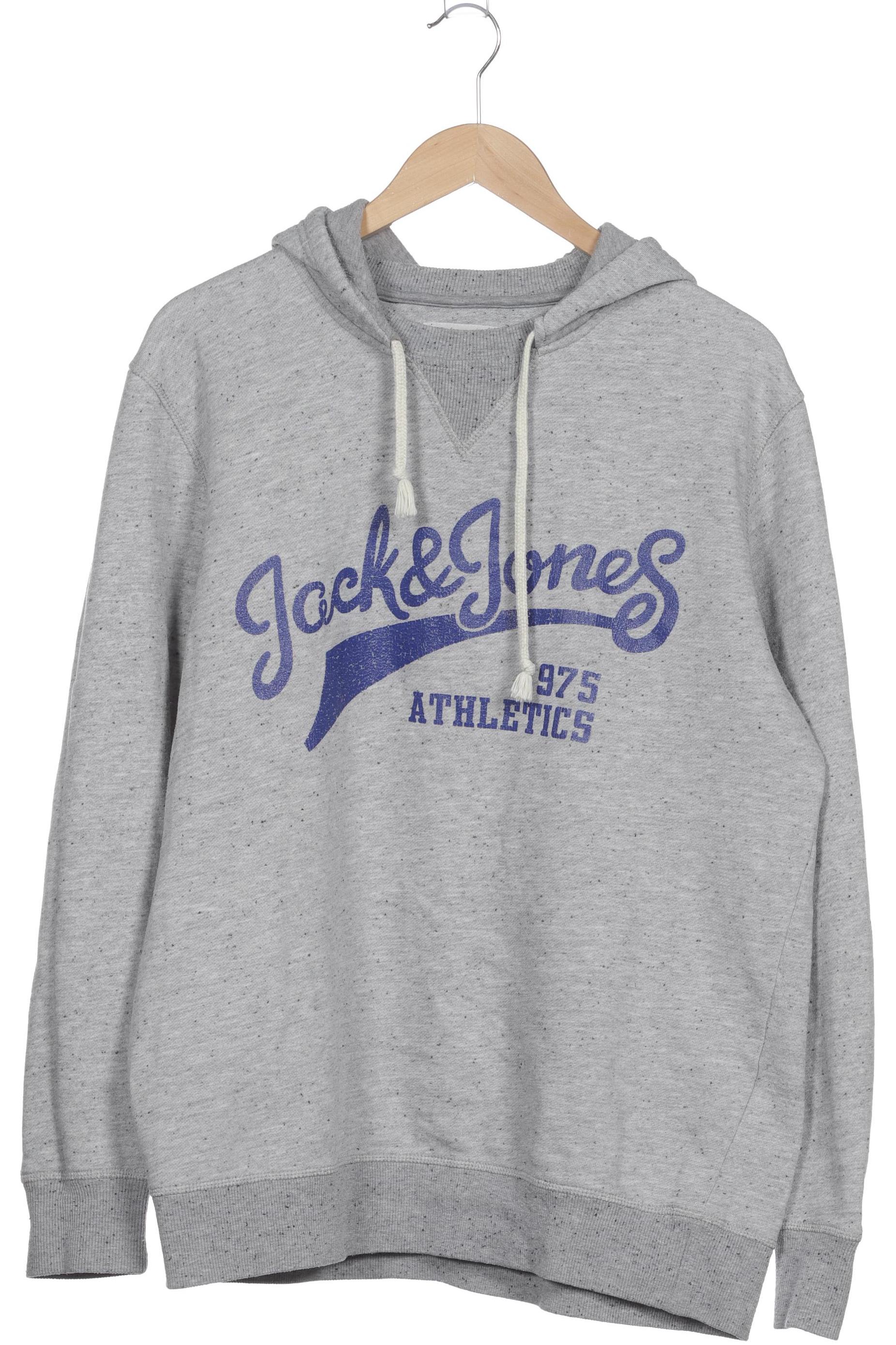 

Jack & Jones Herren Kapuzenpullover, grau, Gr. 54
