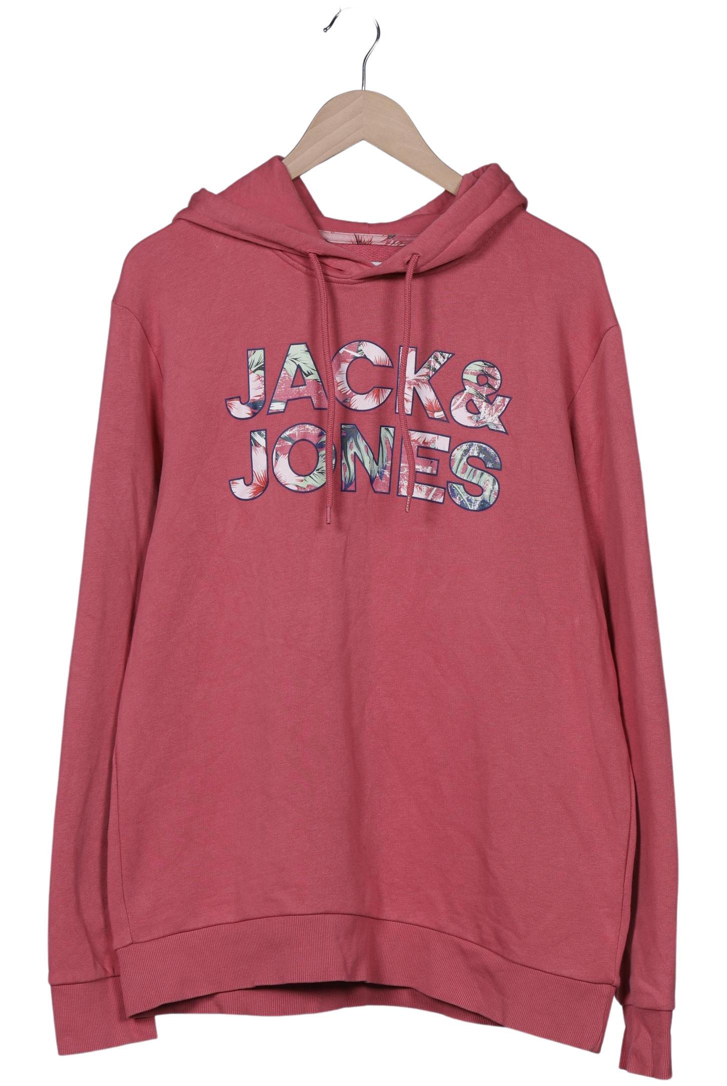 

Jack & Jones Herren Kapuzenpullover, pink, Gr. 54