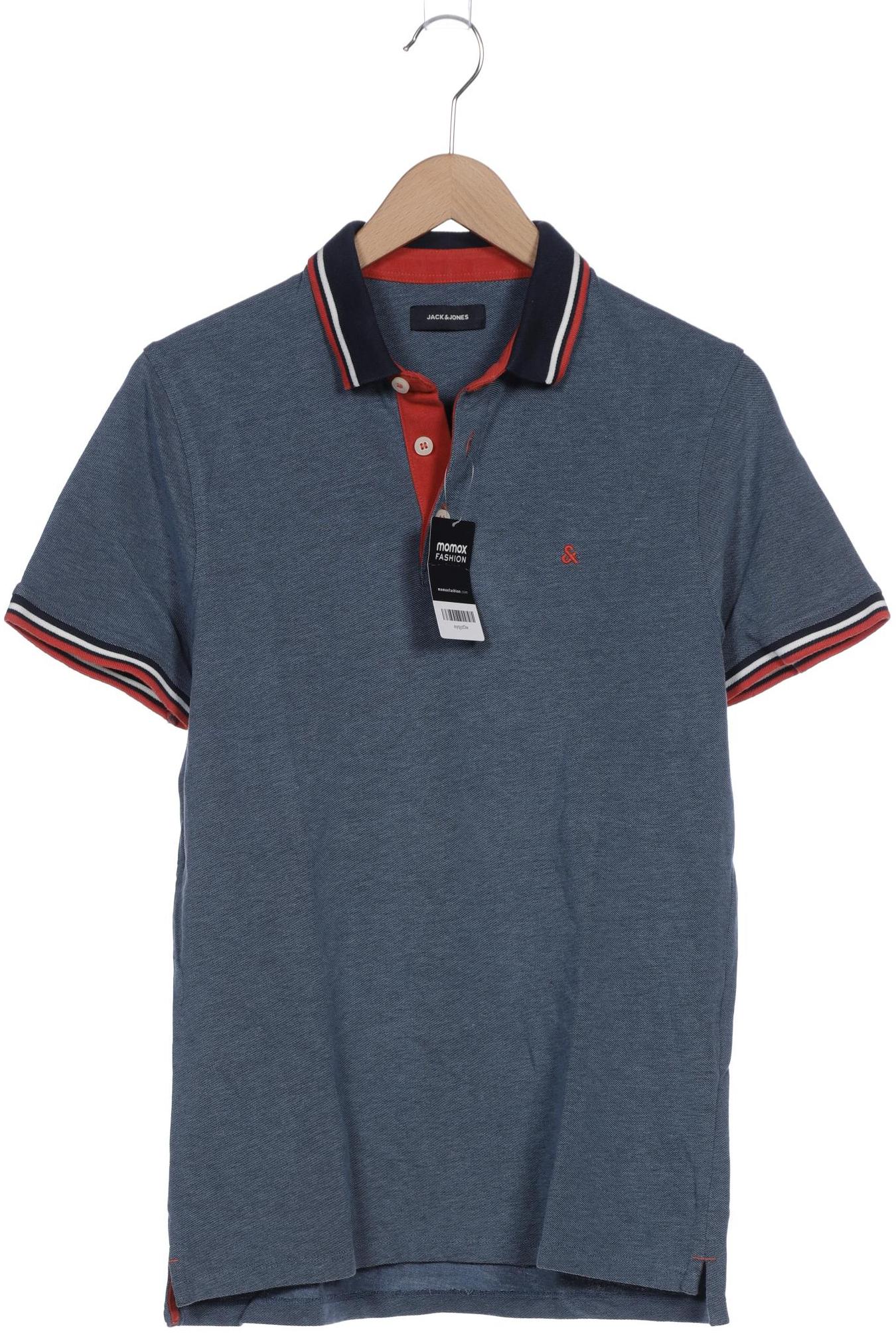 

Jack & Jones Herren Poloshirt, blau, Gr. 48