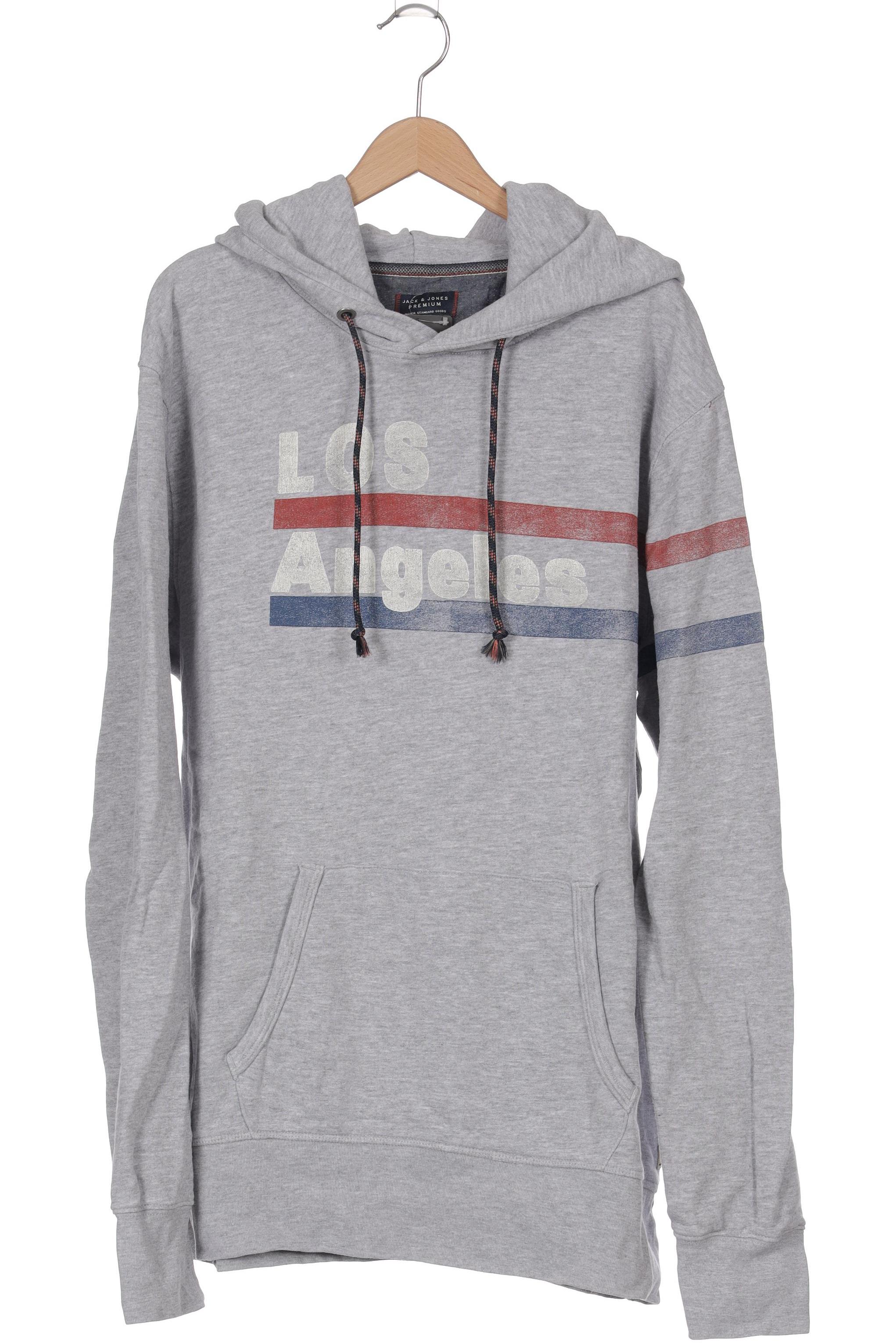 

Jack & Jones Herren Kapuzenpullover, grau, Gr. 56