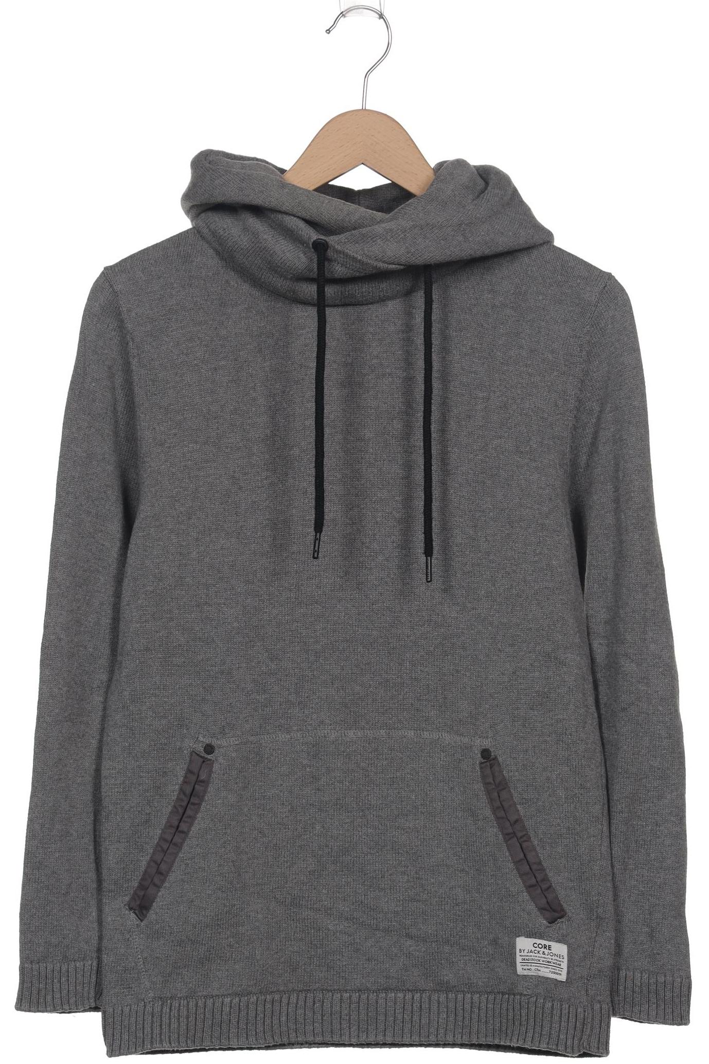 

Jack & Jones Herren Kapuzenpullover, grau, Gr. 46
