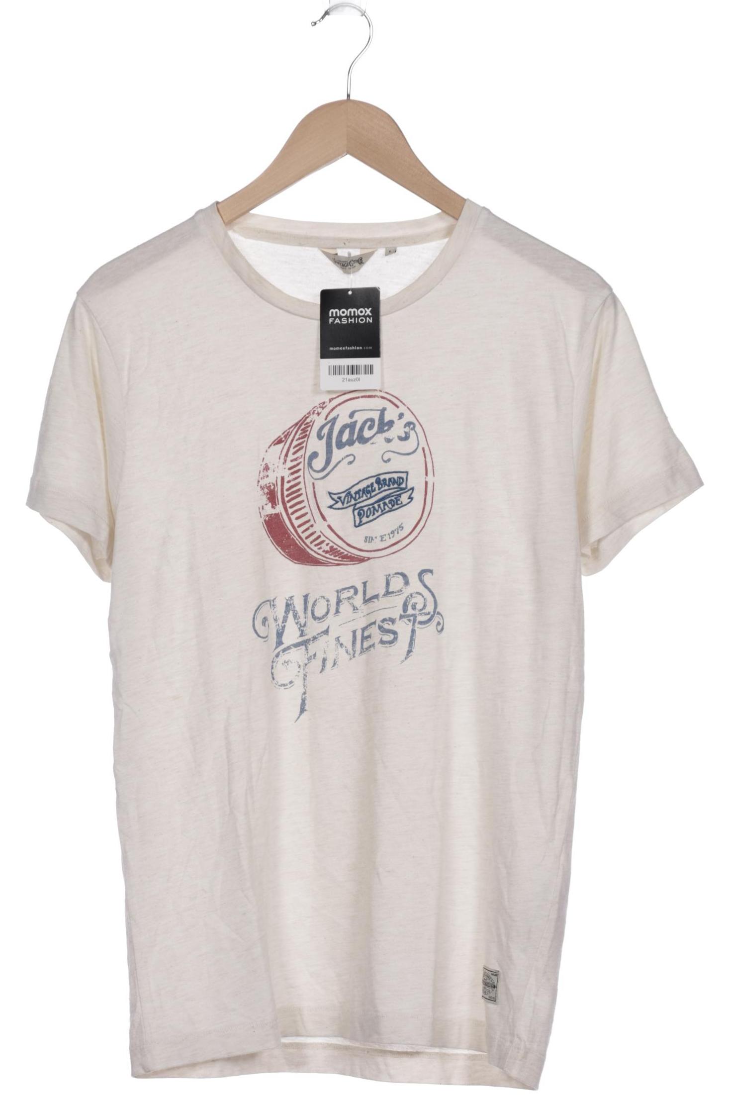 

JACK & JONES Herren T-Shirt, cremeweiß
