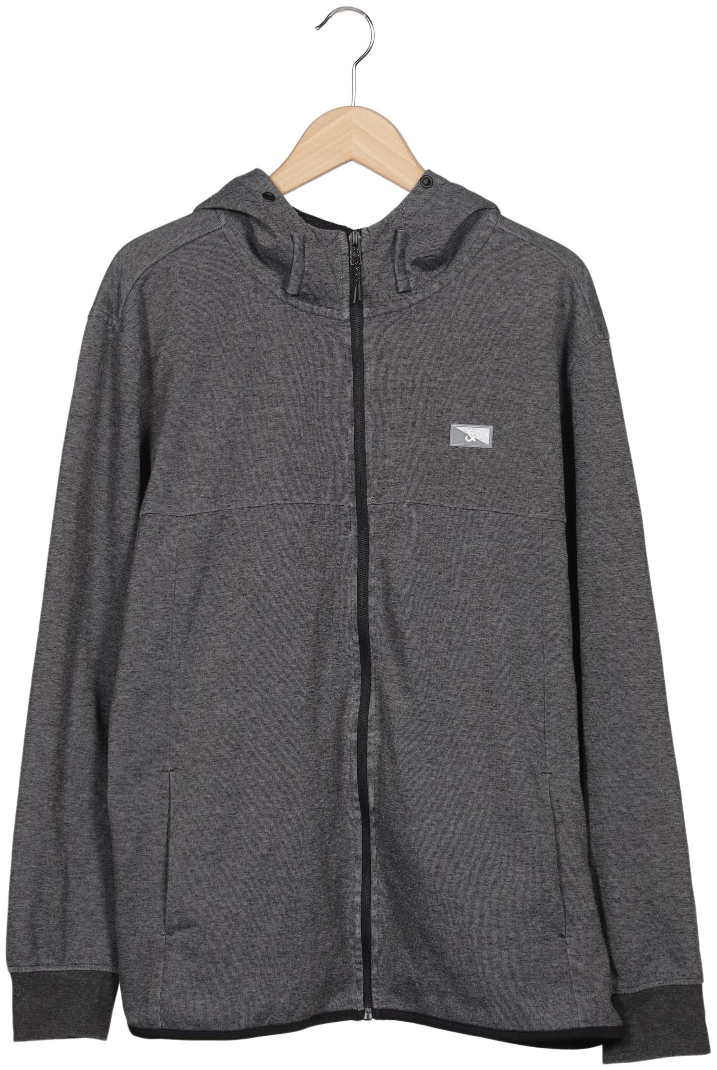 

Jack & Jones Herren Kapuzenpullover, grau, Gr. 56