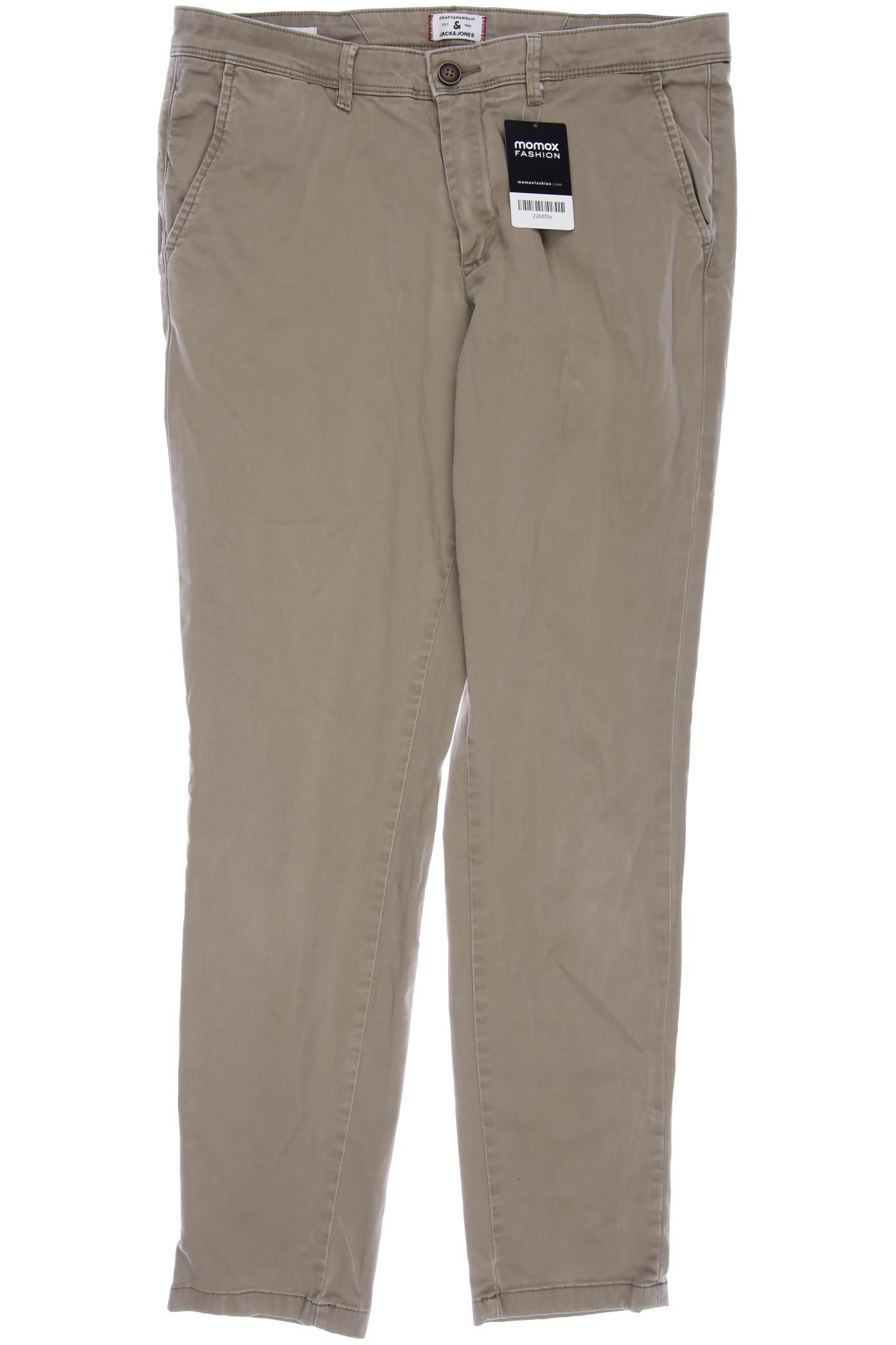 

Jack & Jones Herren Stoffhose, beige