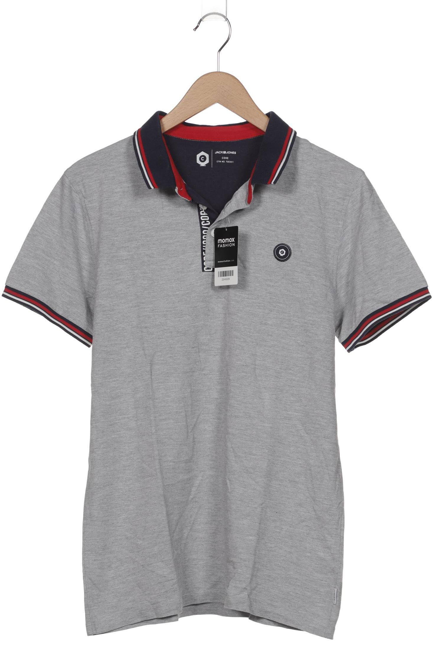 

Jack & Jones Herren Poloshirt, grau, Gr. 48