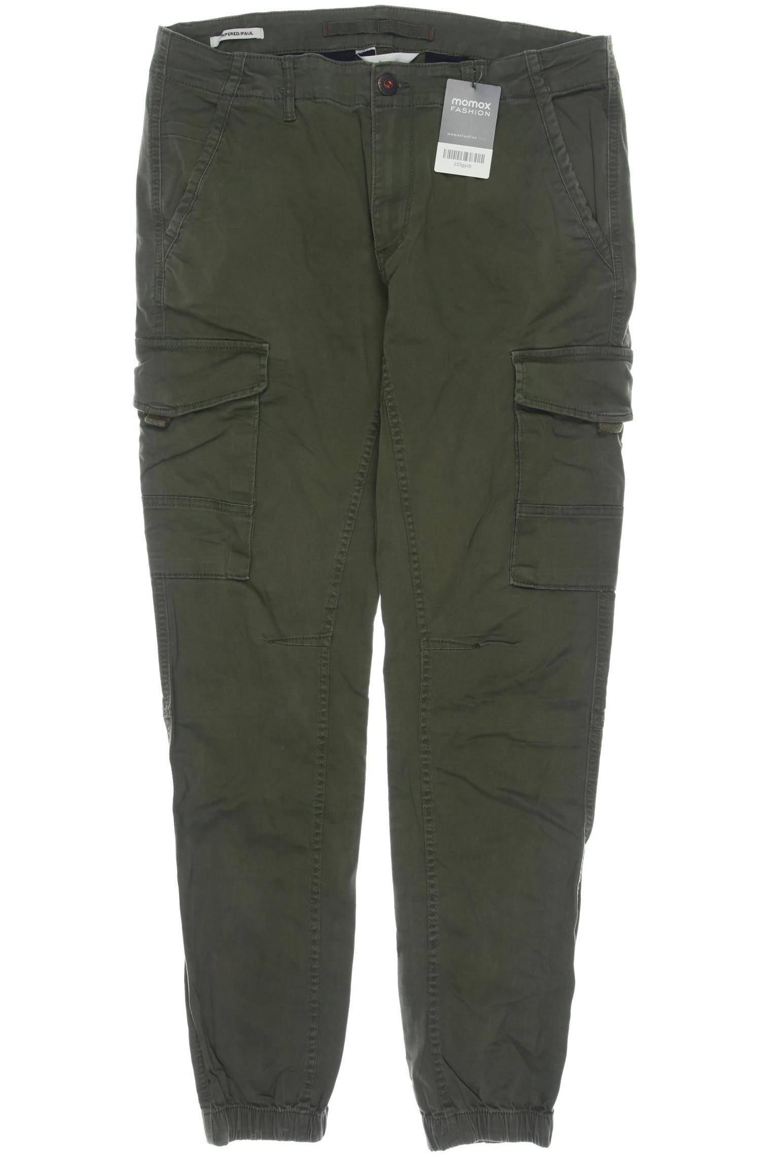 

Jack & Jones Herren Stoffhose, grün, Gr. 33