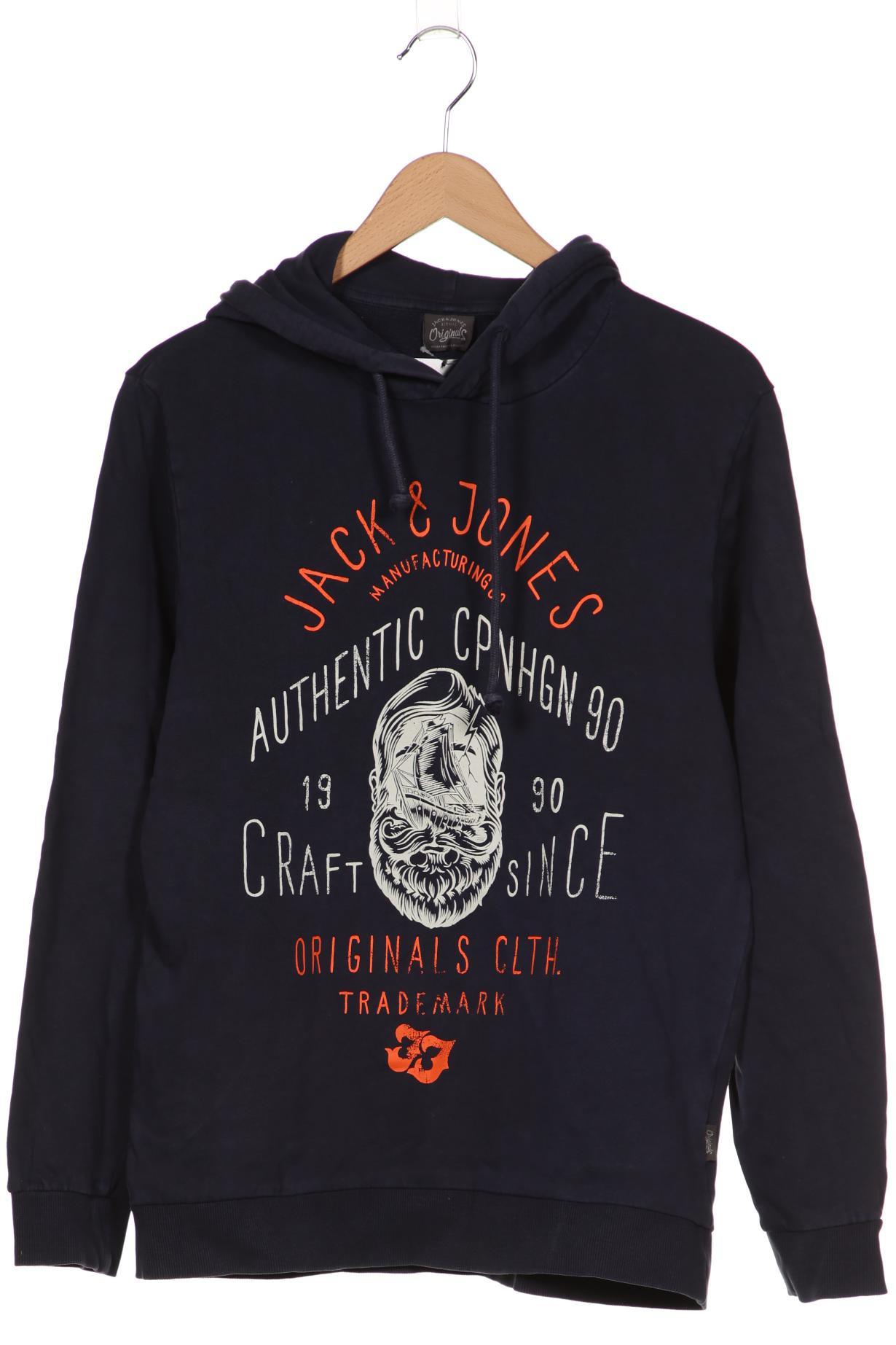 

Jack & Jones Herren Kapuzenpullover, marineblau, Gr. 52
