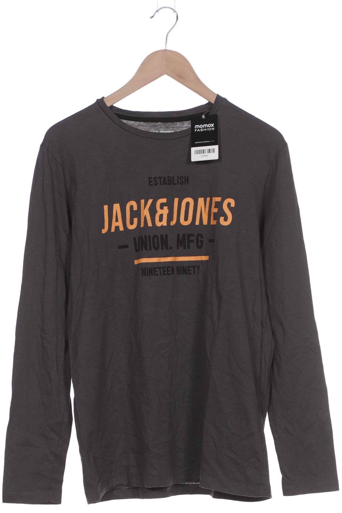 

Jack & Jones Herren Langarmshirt, grau, Gr. 52