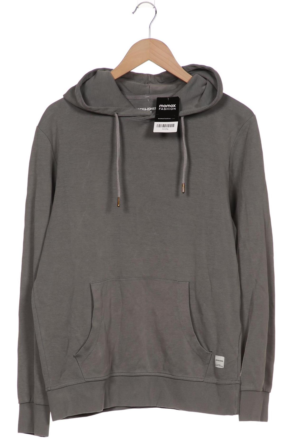 

Jack & Jones Herren Kapuzenpullover, grau, Gr. 52