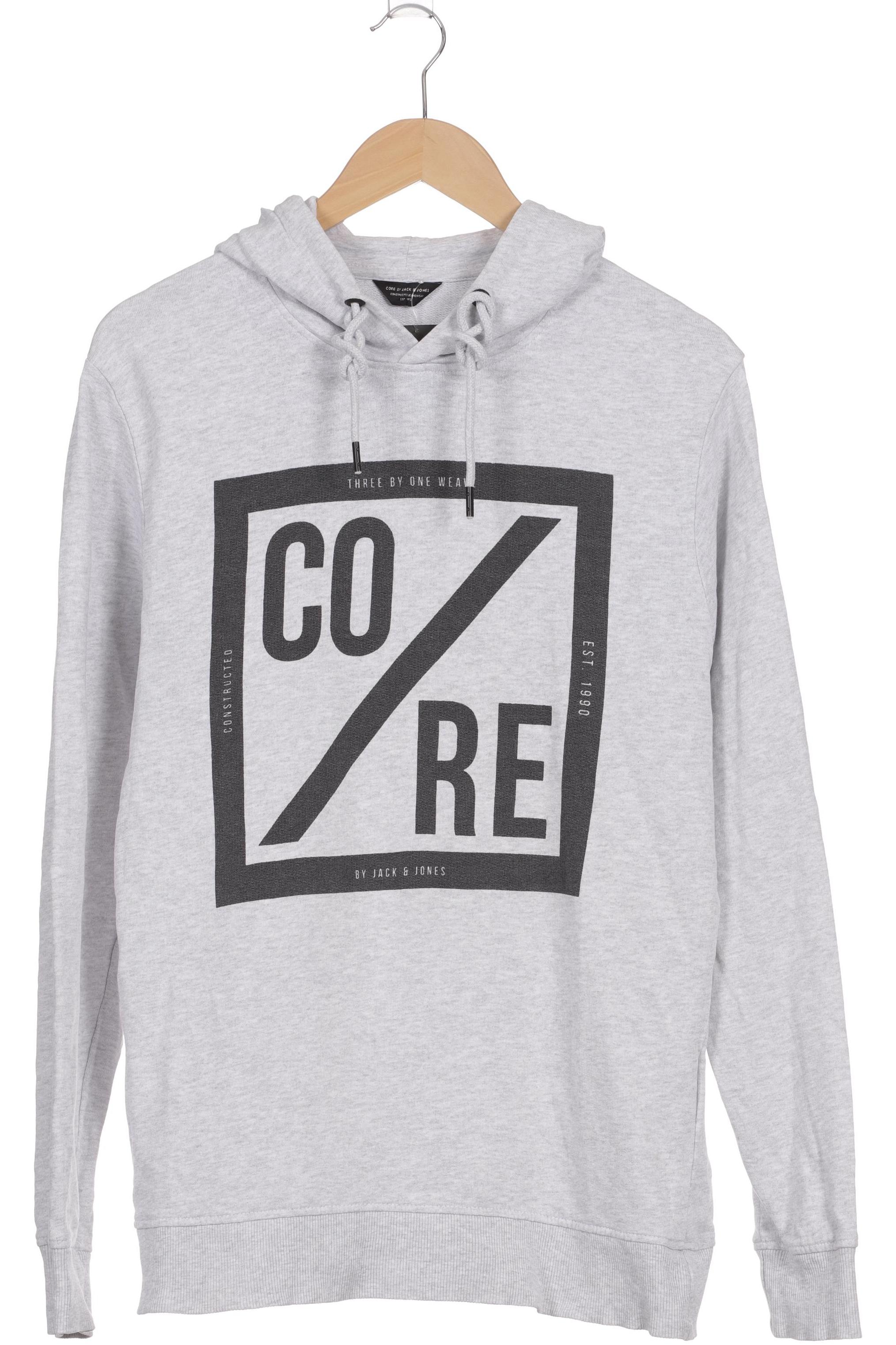 

Jack & Jones Herren Kapuzenpullover, grau, Gr. 48