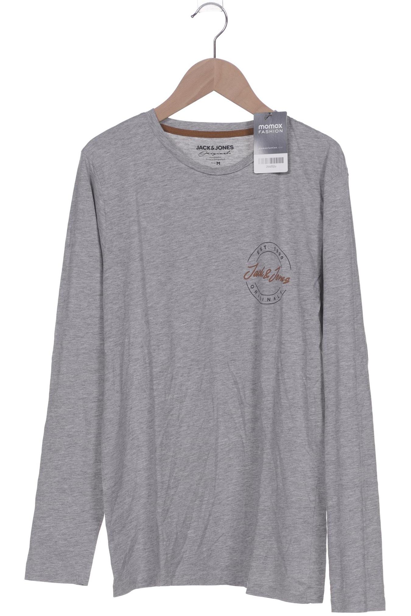

Jack & Jones Herren Langarmshirt, grau, Gr. 48
