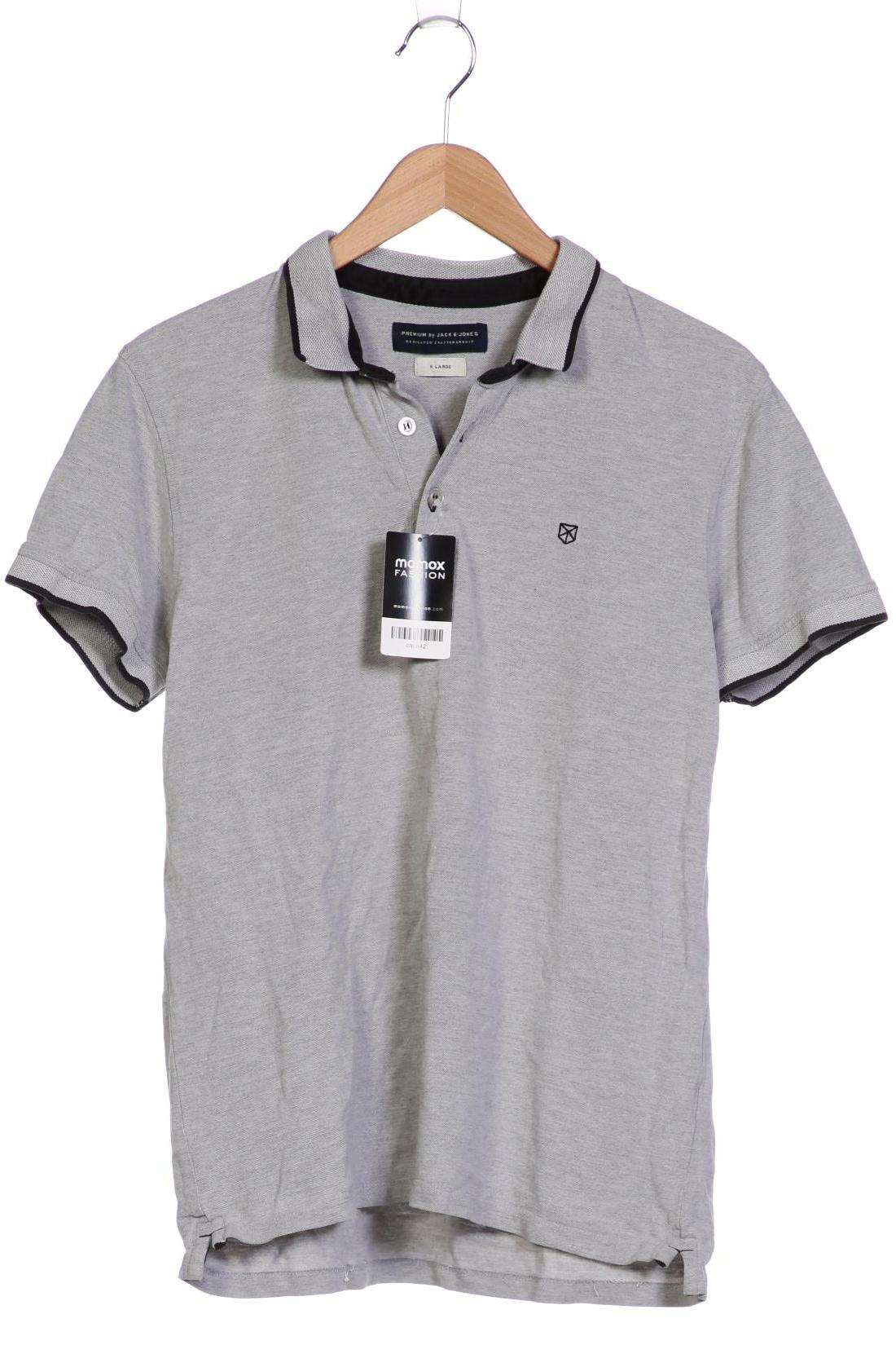 

Jack & Jones Herren Poloshirt, grau, Gr. 54