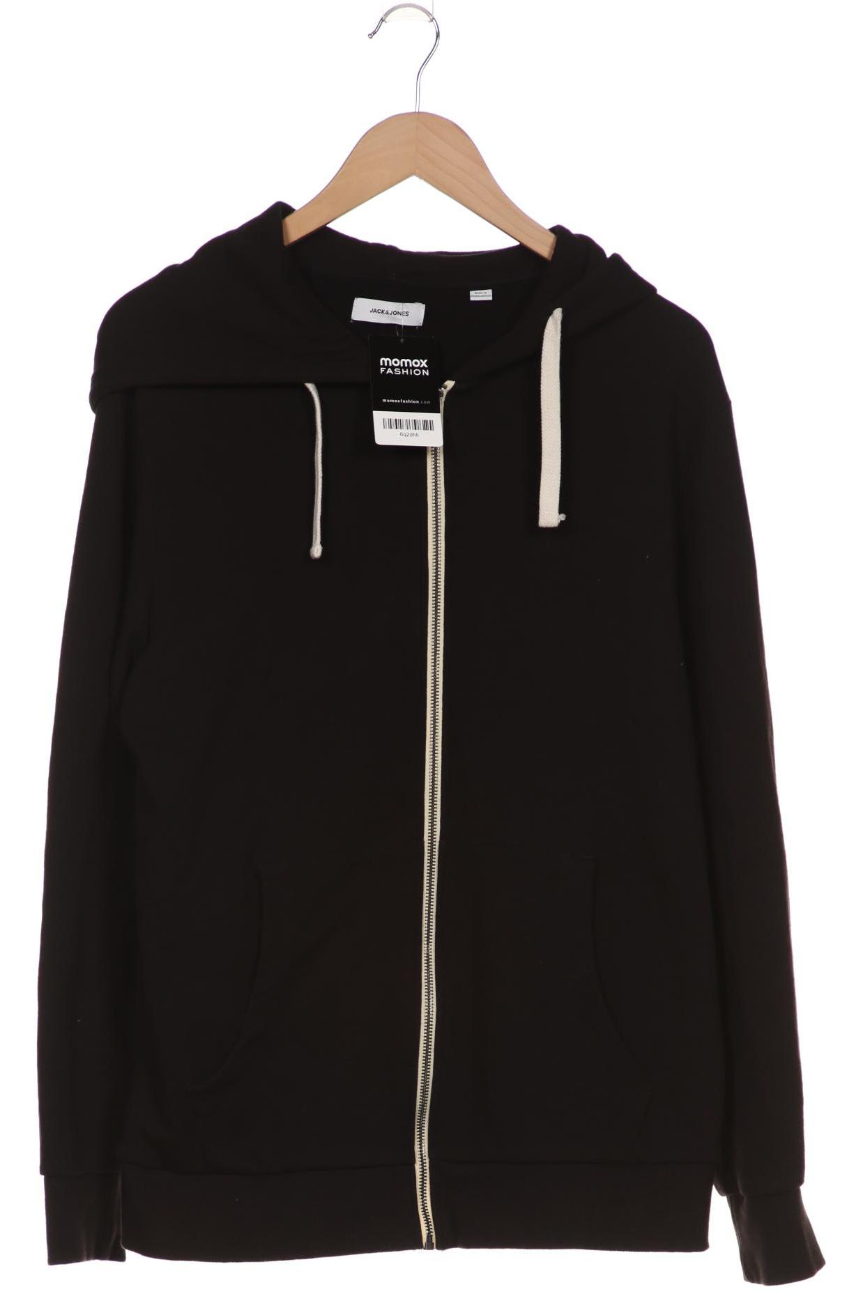 

Jack & Jones Herren Kapuzenpullover, schwarz, Gr. 54