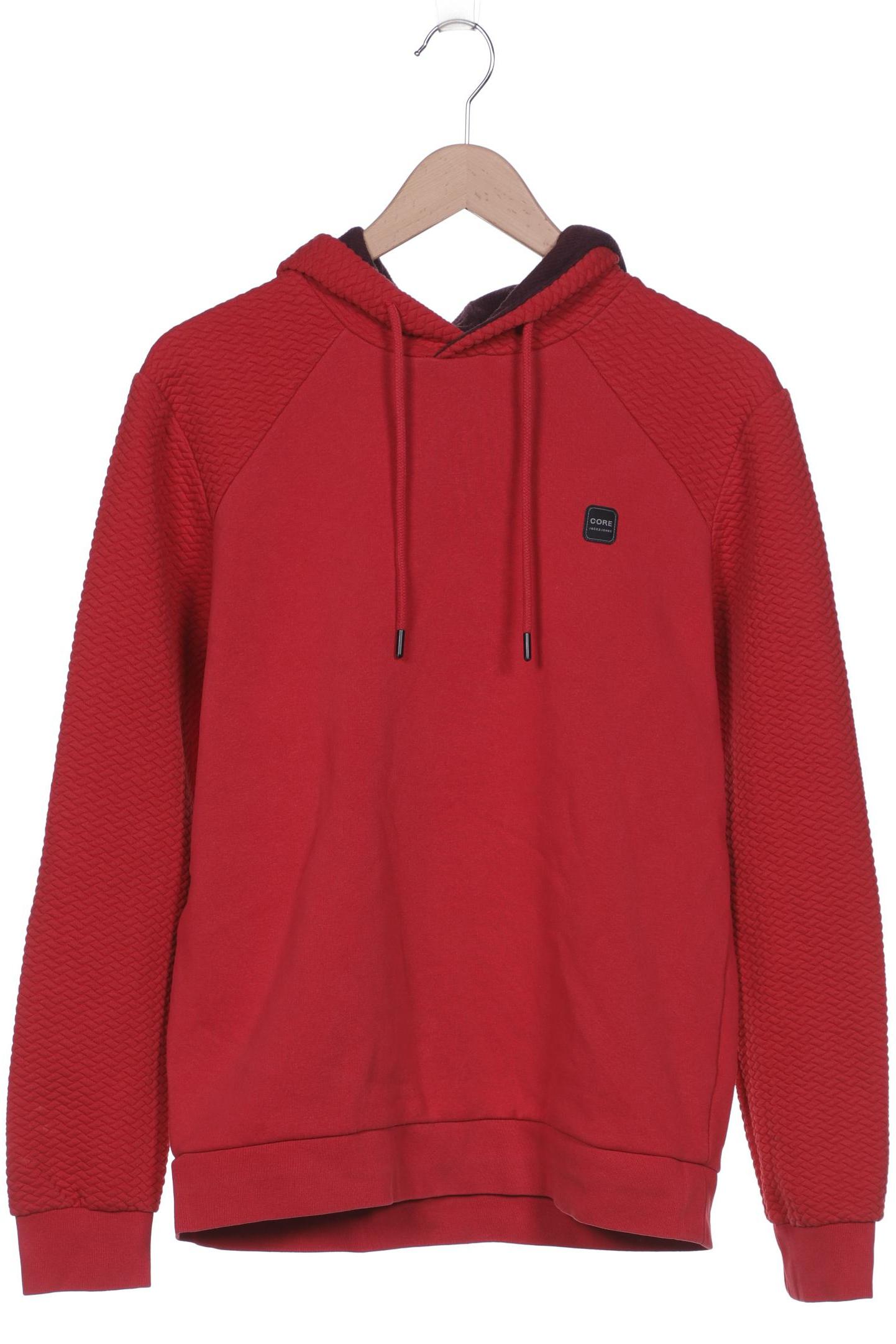 

Jack & Jones Herren Kapuzenpullover, rot, Gr. 48