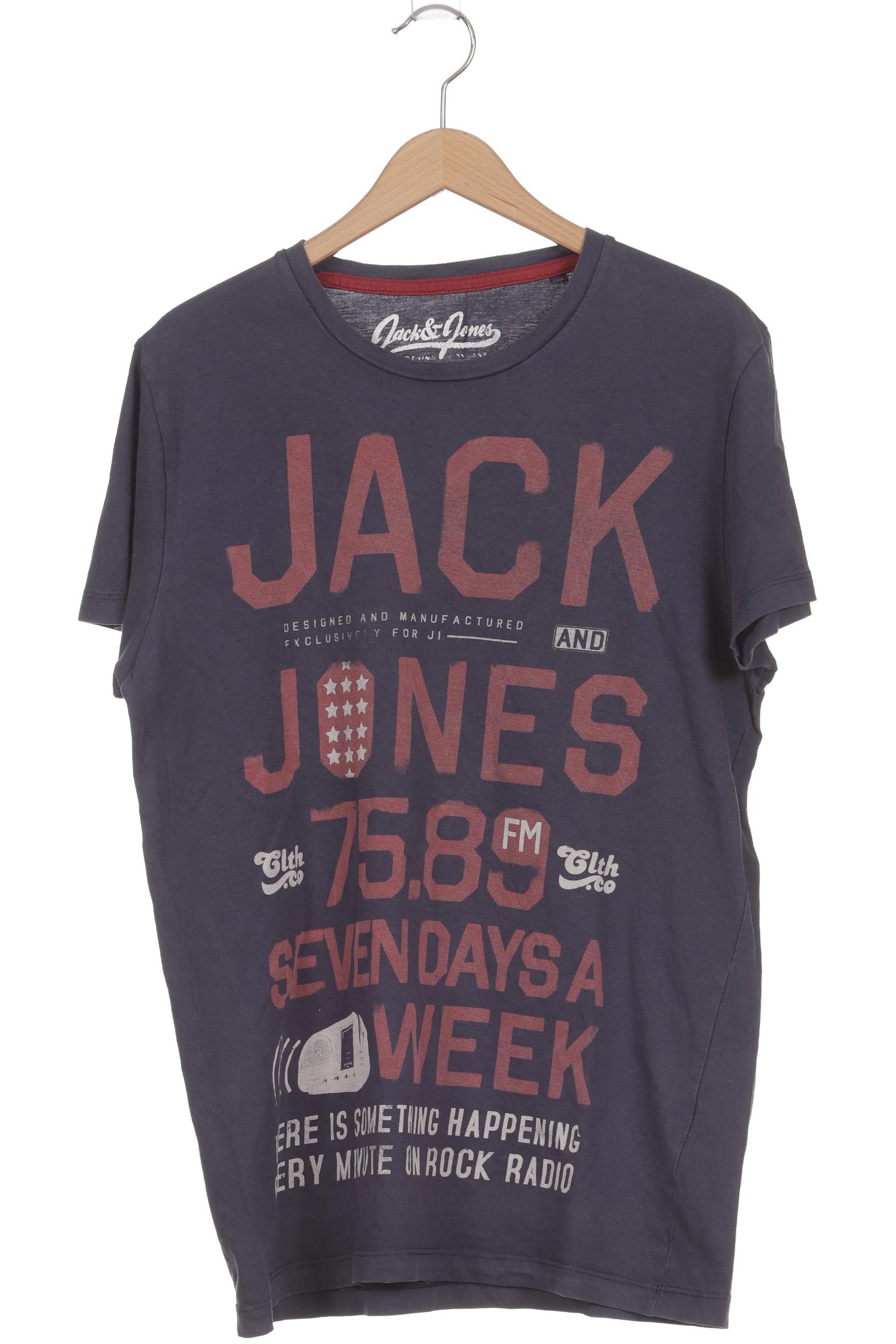 

Jack & Jones Herren T-Shirt, blau, Gr. 48