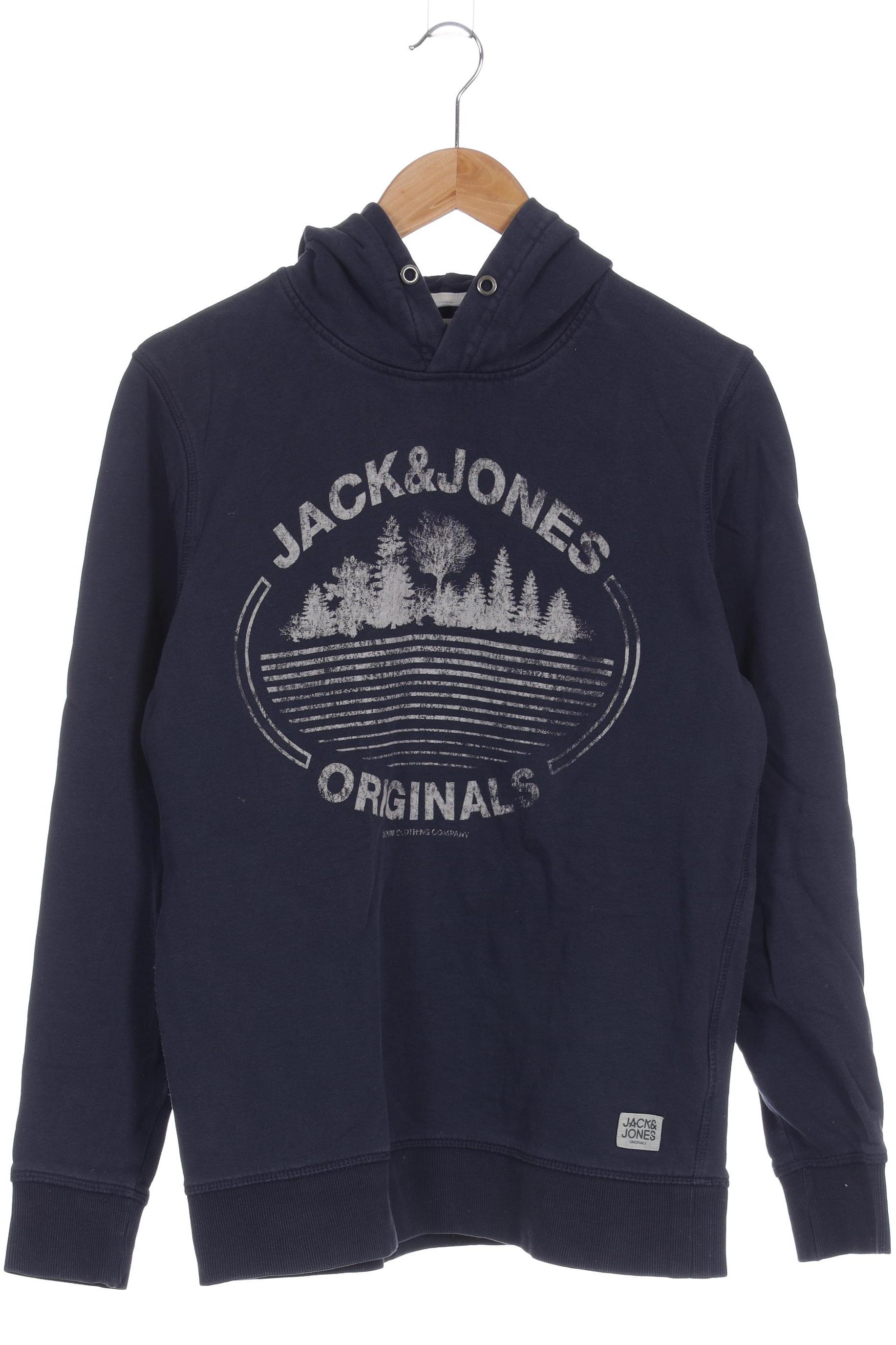 

Jack & Jones Herren Kapuzenpullover, blau, Gr.