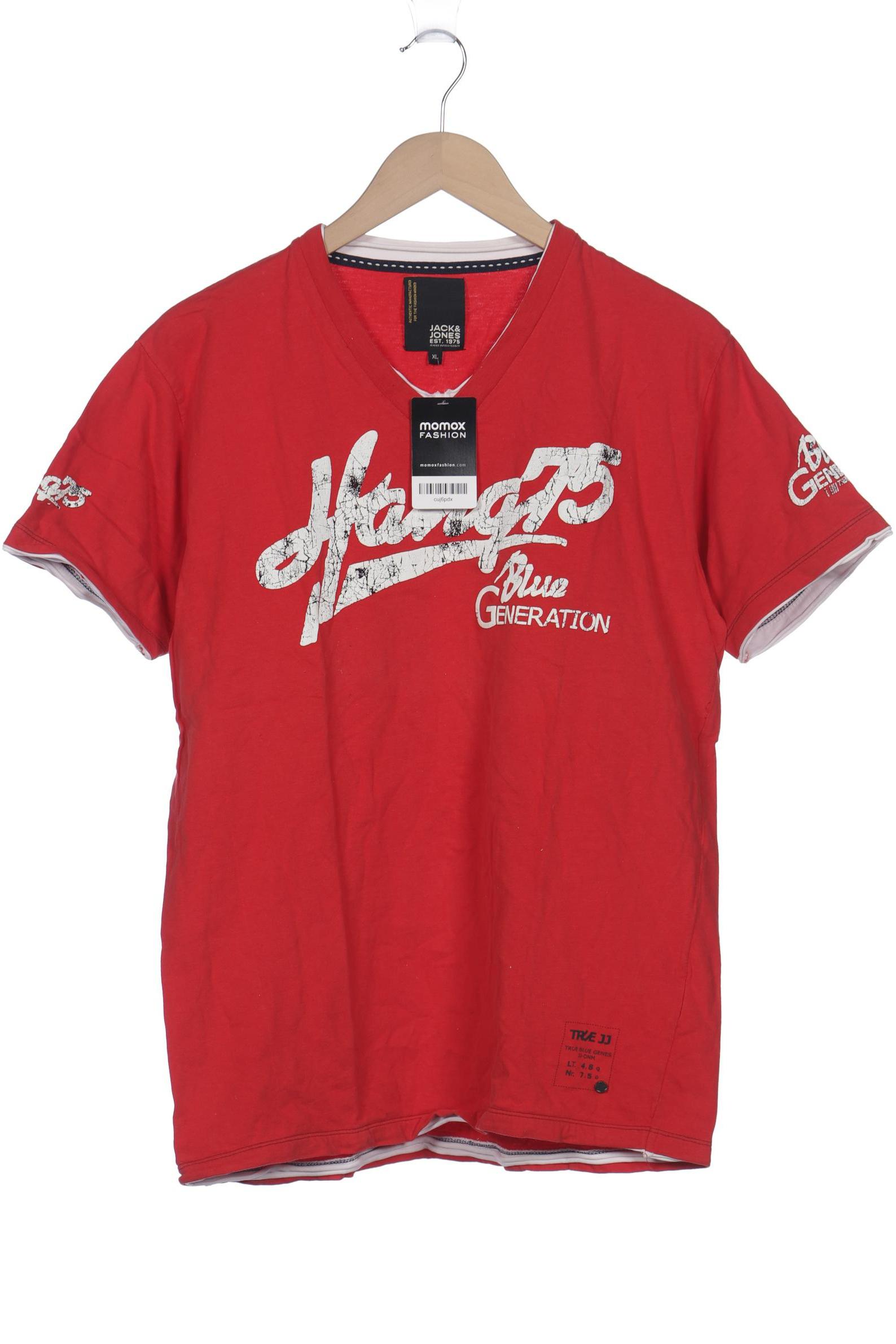 

Jack & Jones Herren T-Shirt, rot, Gr. 54