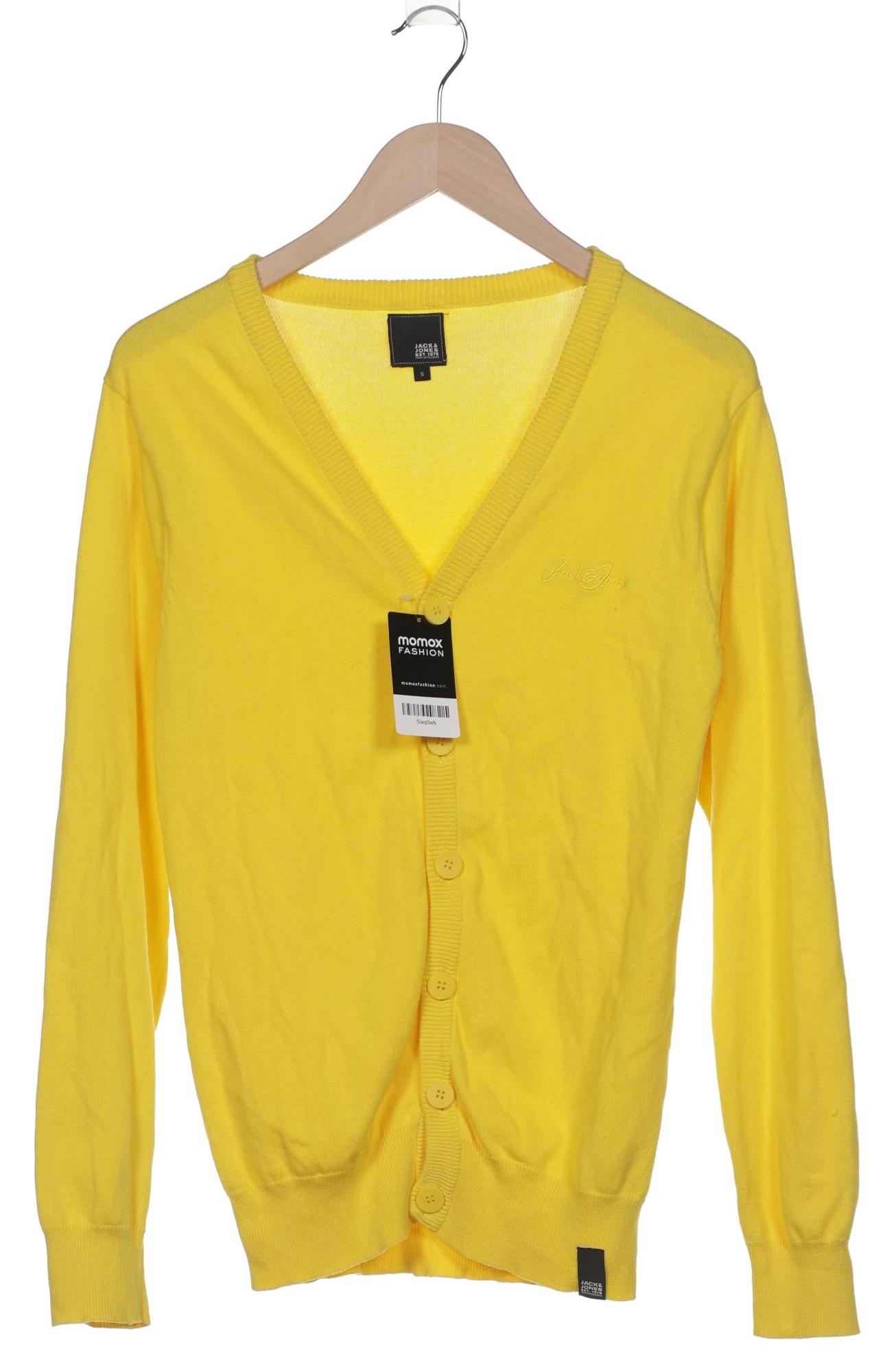 

Jack & Jones Herren Strickjacke, gelb, Gr. 46