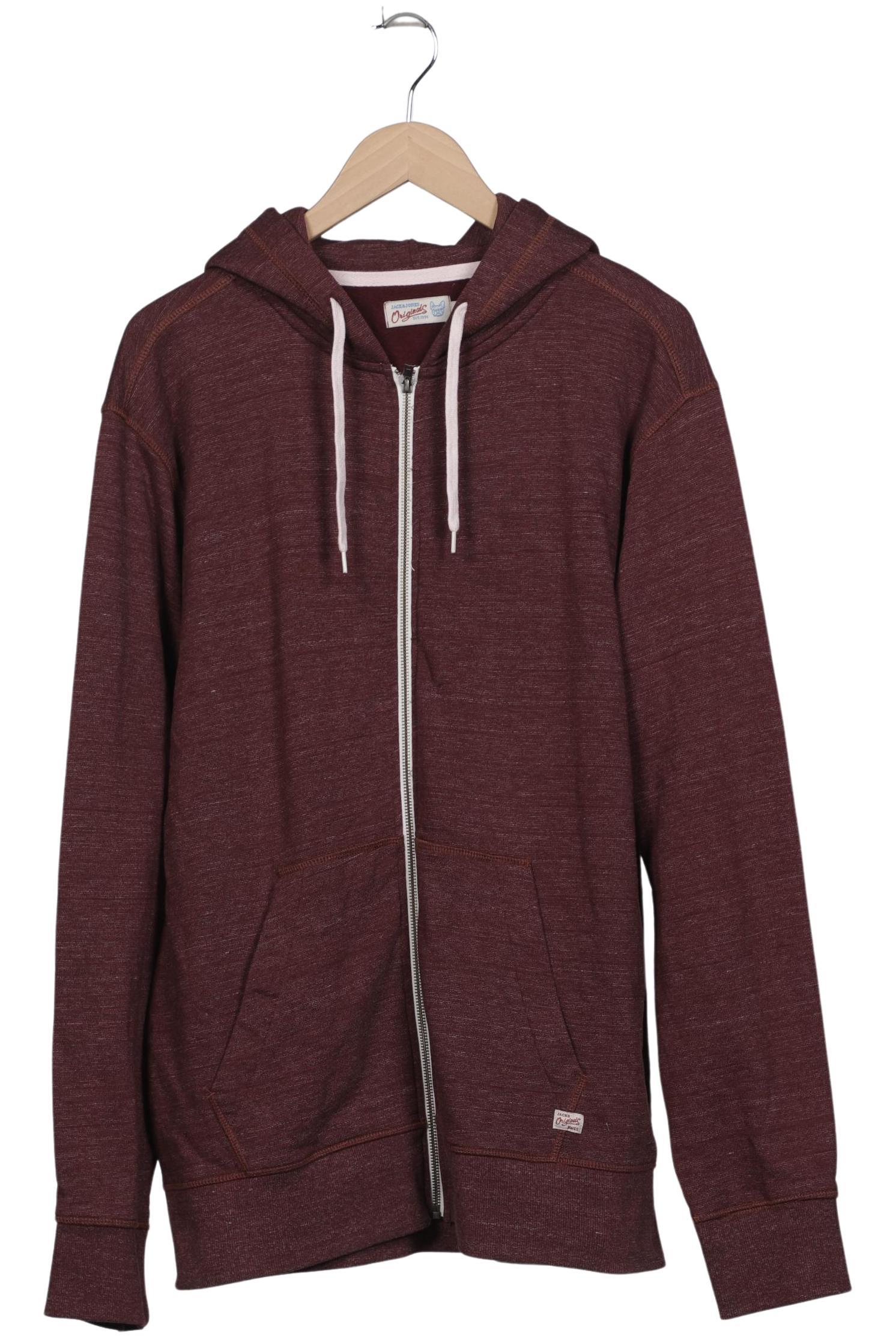 

Jack & Jones Herren Kapuzenpullover, bordeaux, Gr. 56