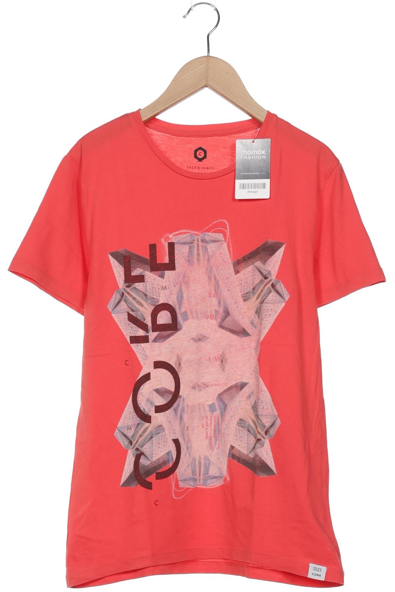 

Jack & Jones Herren T-Shirt, rot, Gr. 48