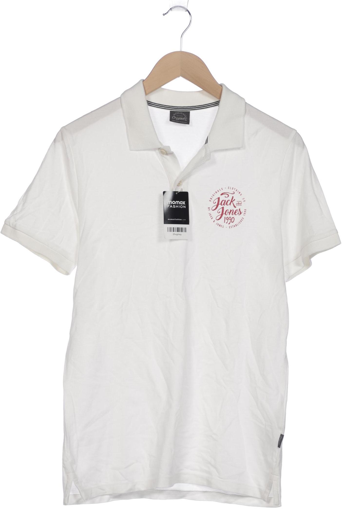 

Jack & Jones Herren Poloshirt, weiß, Gr. 46
