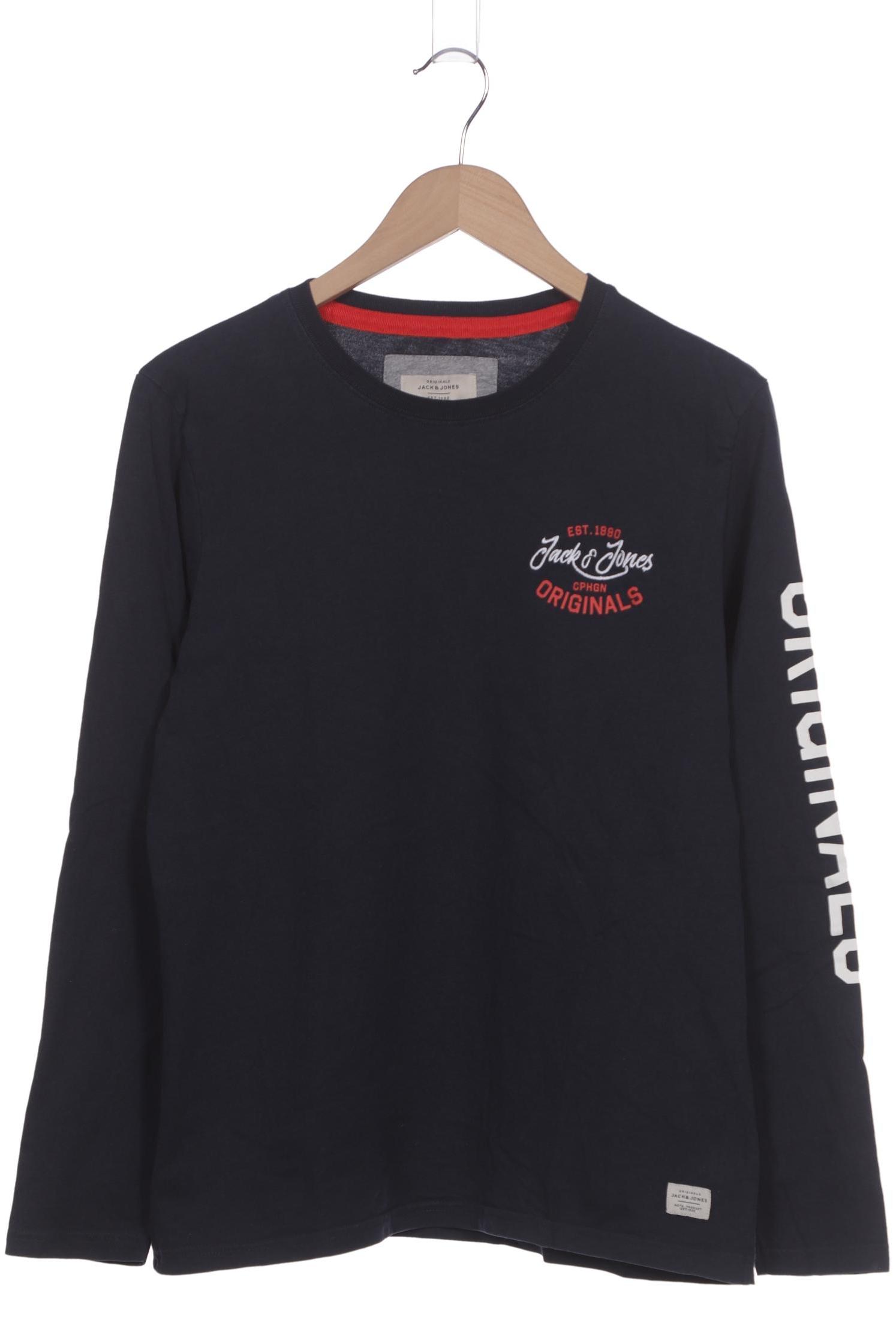 

Jack & Jones Herren Langarmshirt, marineblau, Gr. 52