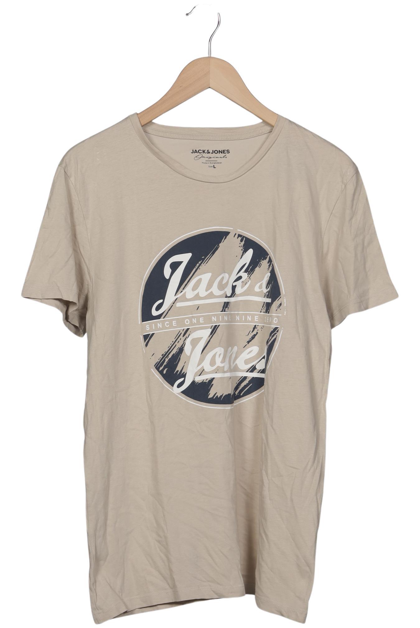 

Jack & Jones Herren T-Shirt, beige, Gr. 52